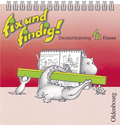 fix und findig!: 4. Schuljahr - Deutschtraining: Arbeitsheft Study Guides