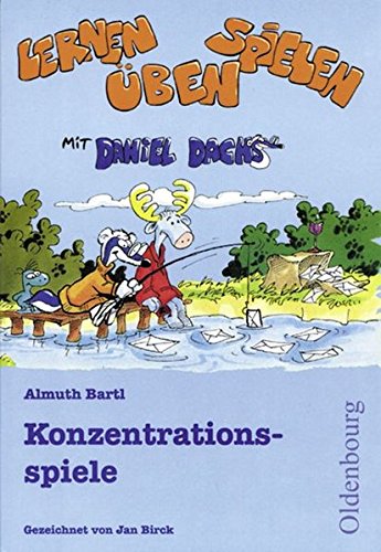 Lernen, spielen, üben mit Daniel Dachs: 2.-4. Schuljahr - Konzentrationsspiele: Lernspiel-Block Study Guides