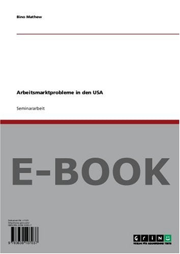 Product Image: Arbeitsmarktprobleme in den USA