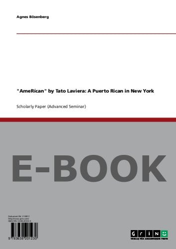 AmeRícan by Tato Laviera: A Puerto Rican in New York Books