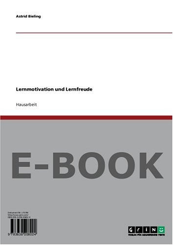 Lernmotivation und Lernfreude Books