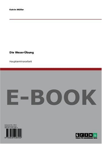 Die Weser-Übung Politics & History