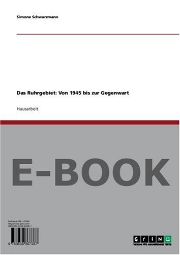 Das Ruhrgebiet: Von 1945 bis zur Gegenwart Books