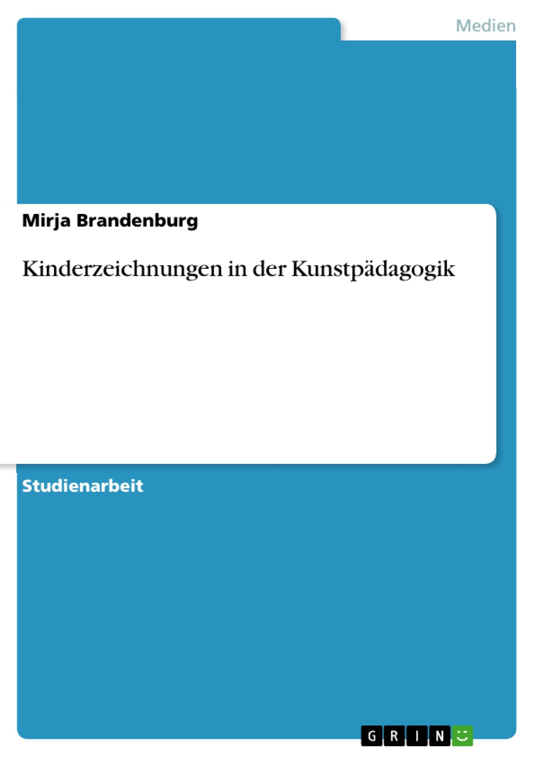 Kinderzeichnungen in der Kunstpädagogik Books