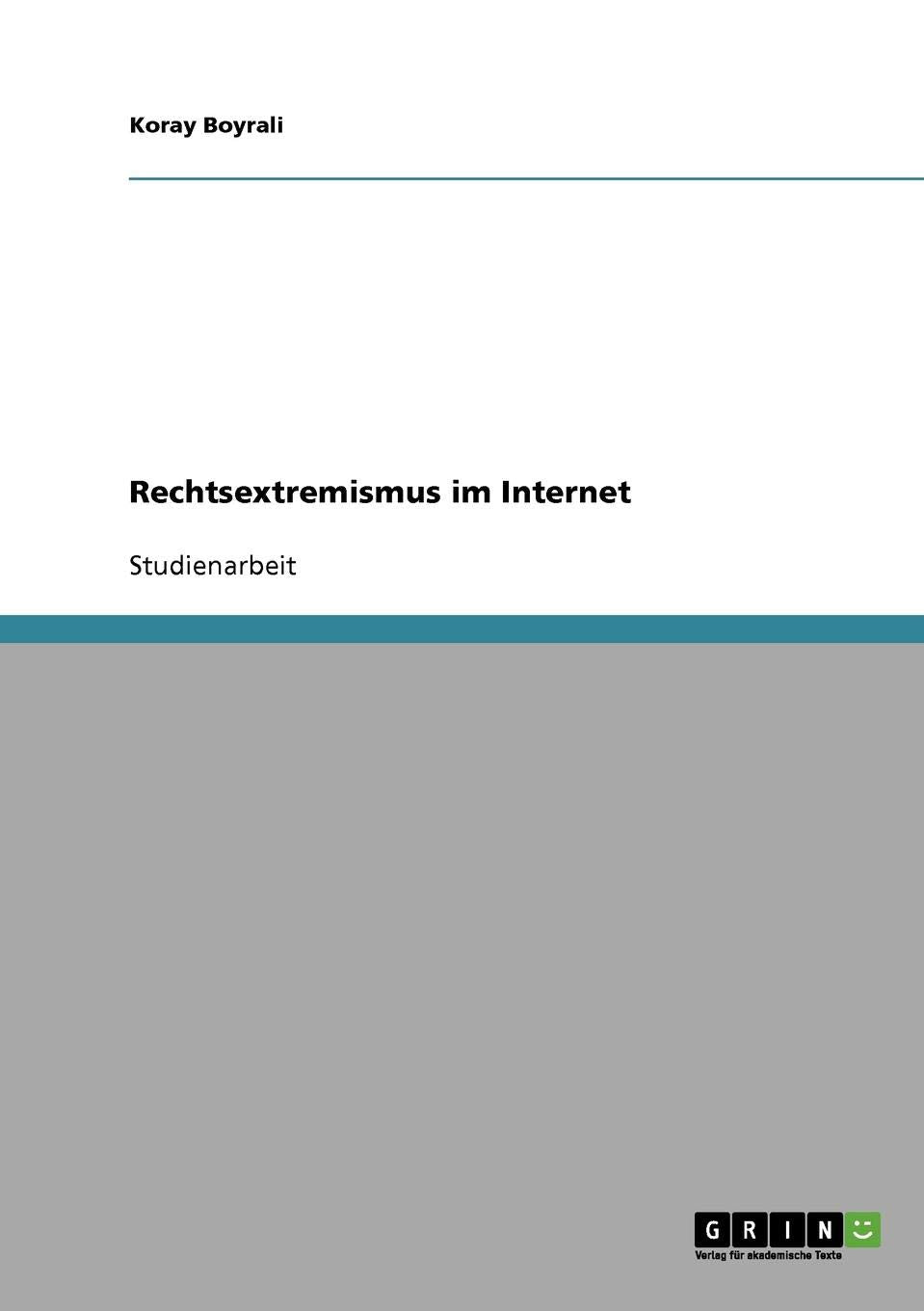 Rechtsextremismus Im Internet book