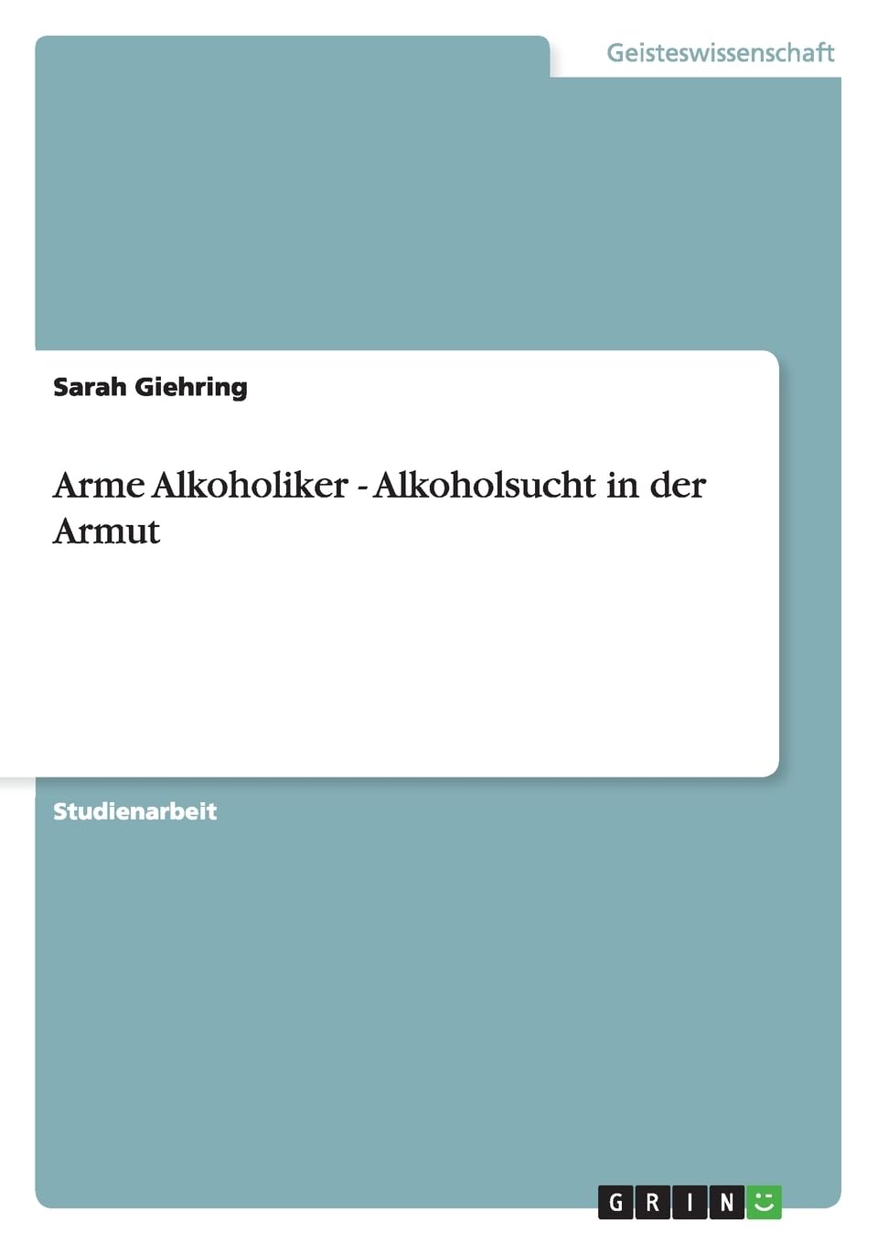 Arme Alkoholiker - Alkoholsucht in der Armut Education & Training