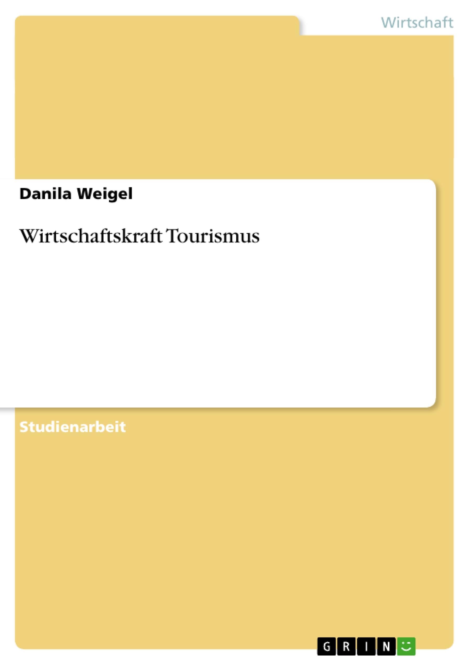 Wirtschaftskraft Tourismus Business, Finance & Career