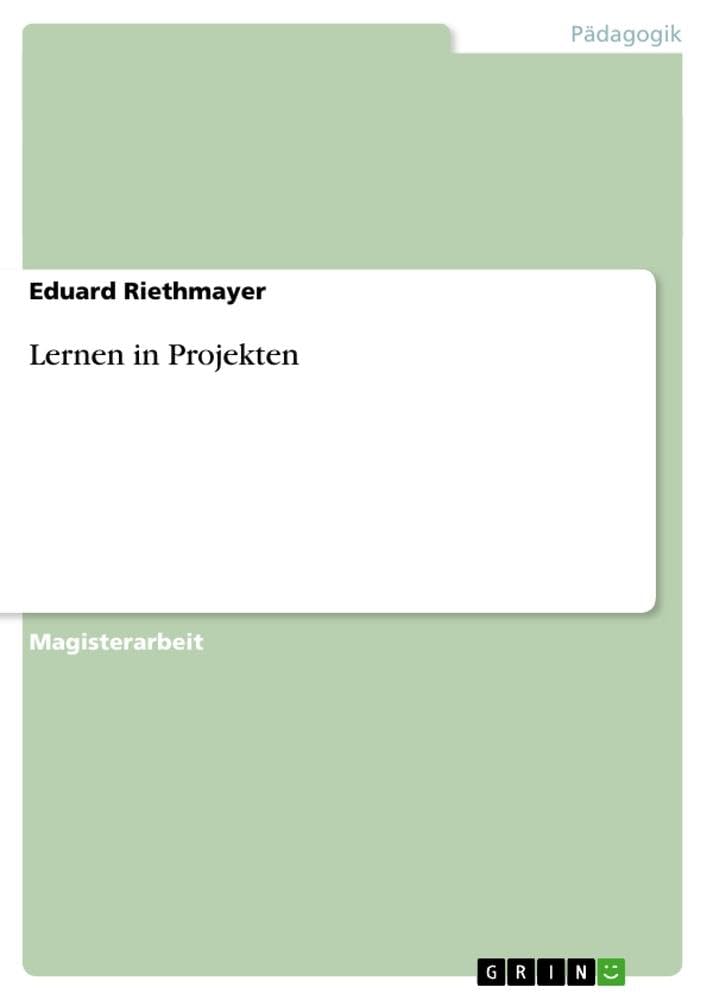 Lernen in Projekten book