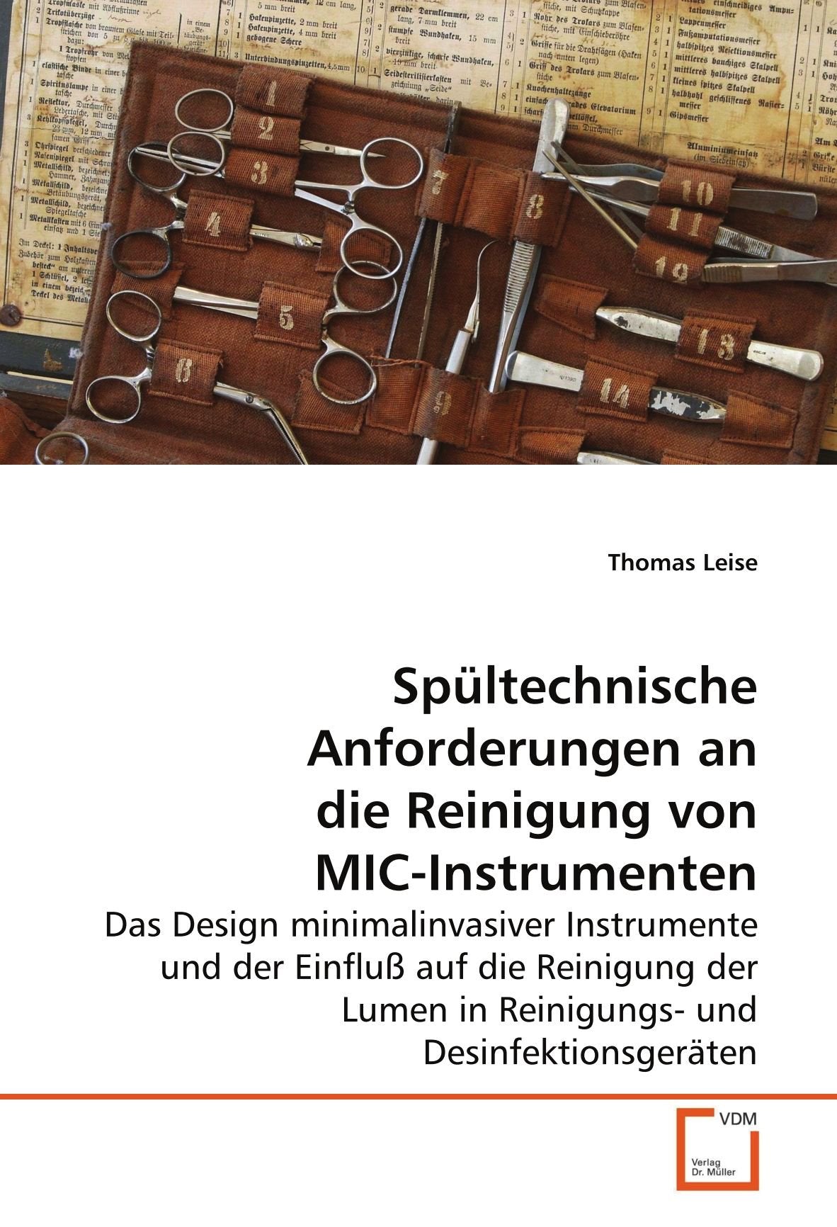 Spültechnische Anforderungen an die Reinigung von MIC-Instrumenten book