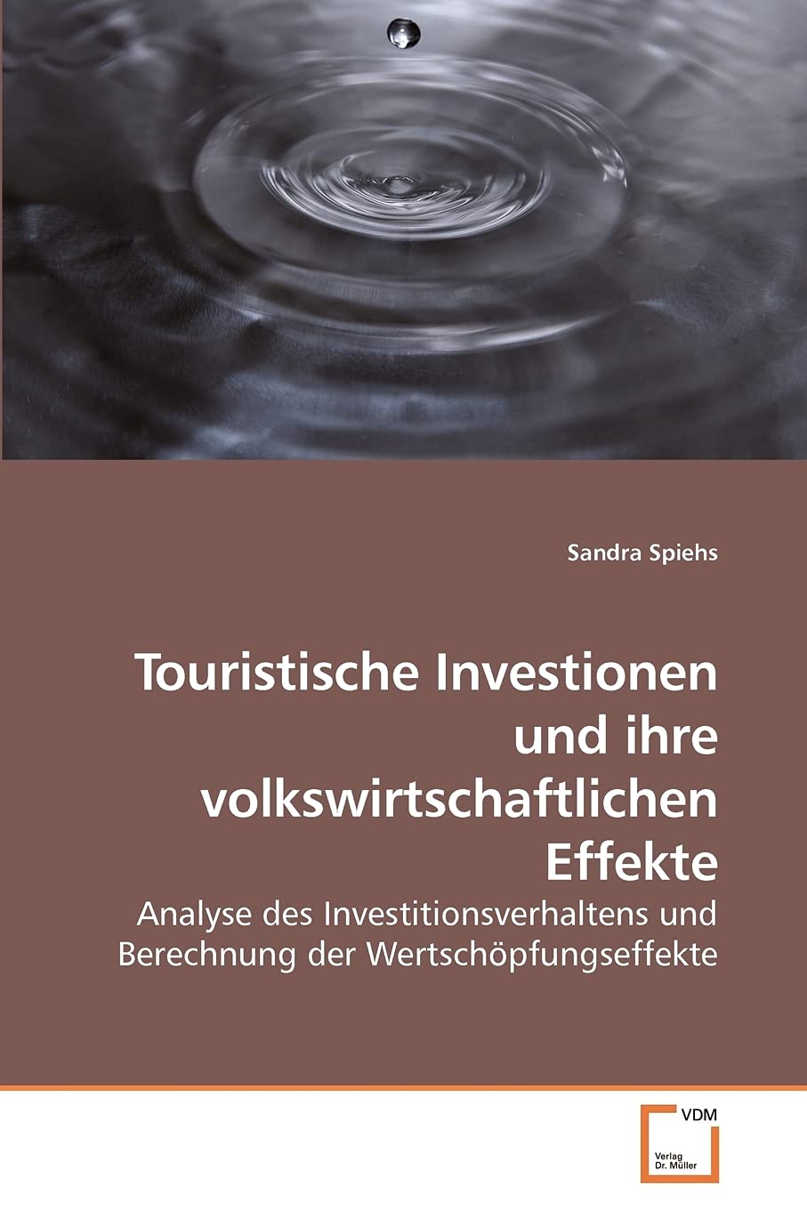 Touristische Investionen und ihre volkswirtschaftlichen Effekte: Analyse des Investitionsverhaltens und Berechnung der Wertschöpfungseffekte Law