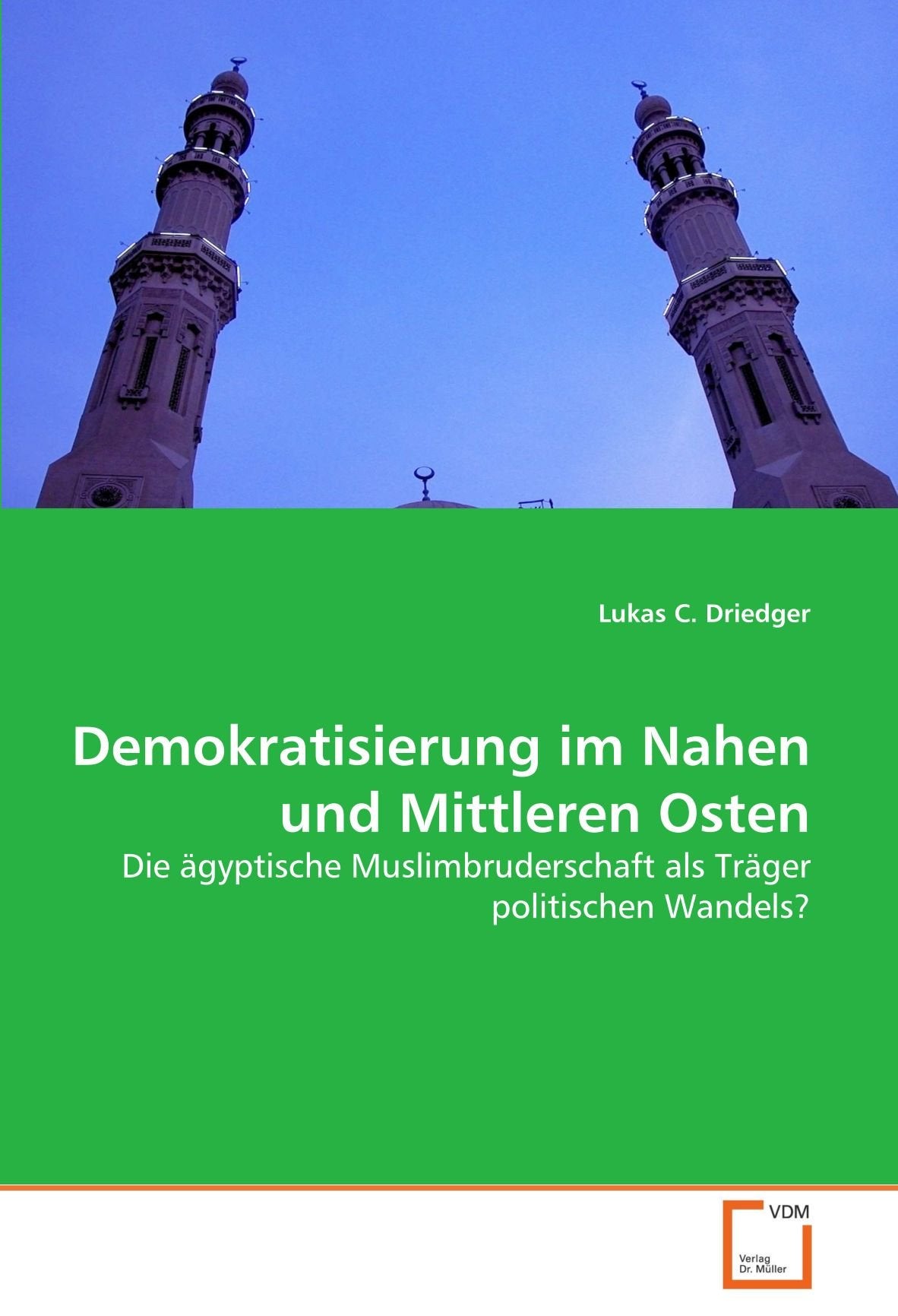 Demokratisierung im Nahen und Mittleren Osten: Die ägyptische Muslimbruderschaft als Träger politischen Wandels? Law
