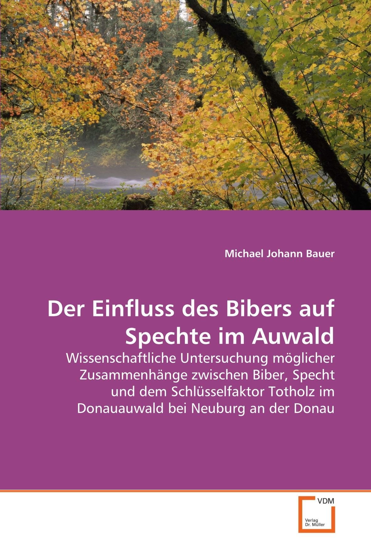 Der Einfluss des Bibers auf Spechte im Auwald: Wissenschaftliche Untersuchung möglicher Zusammenhänge zwischen Biber, Specht und dem Schlüsselfaktor Totholz im Donauauwald bei Neuburg an der Donau Natural Sciences