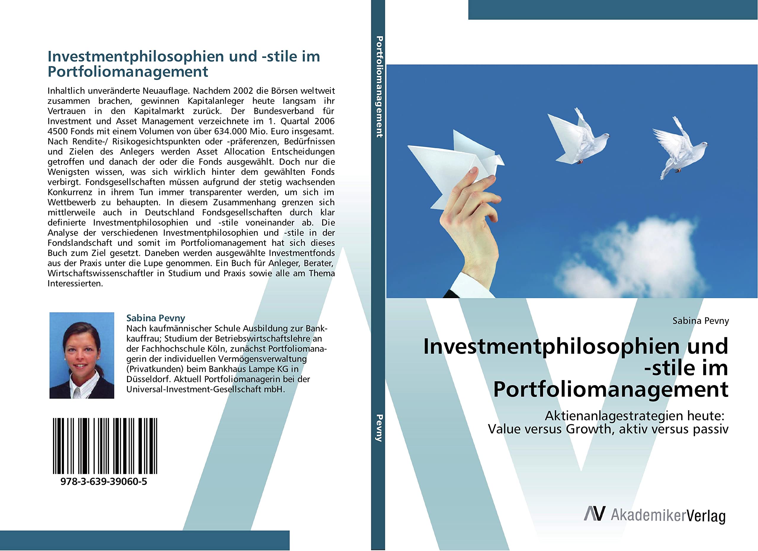 Investmentphilosophien und -stile im Portfoliomanagement: Aktienanlagestrategien heute: Value versus Growth, aktiv versus passiv Law