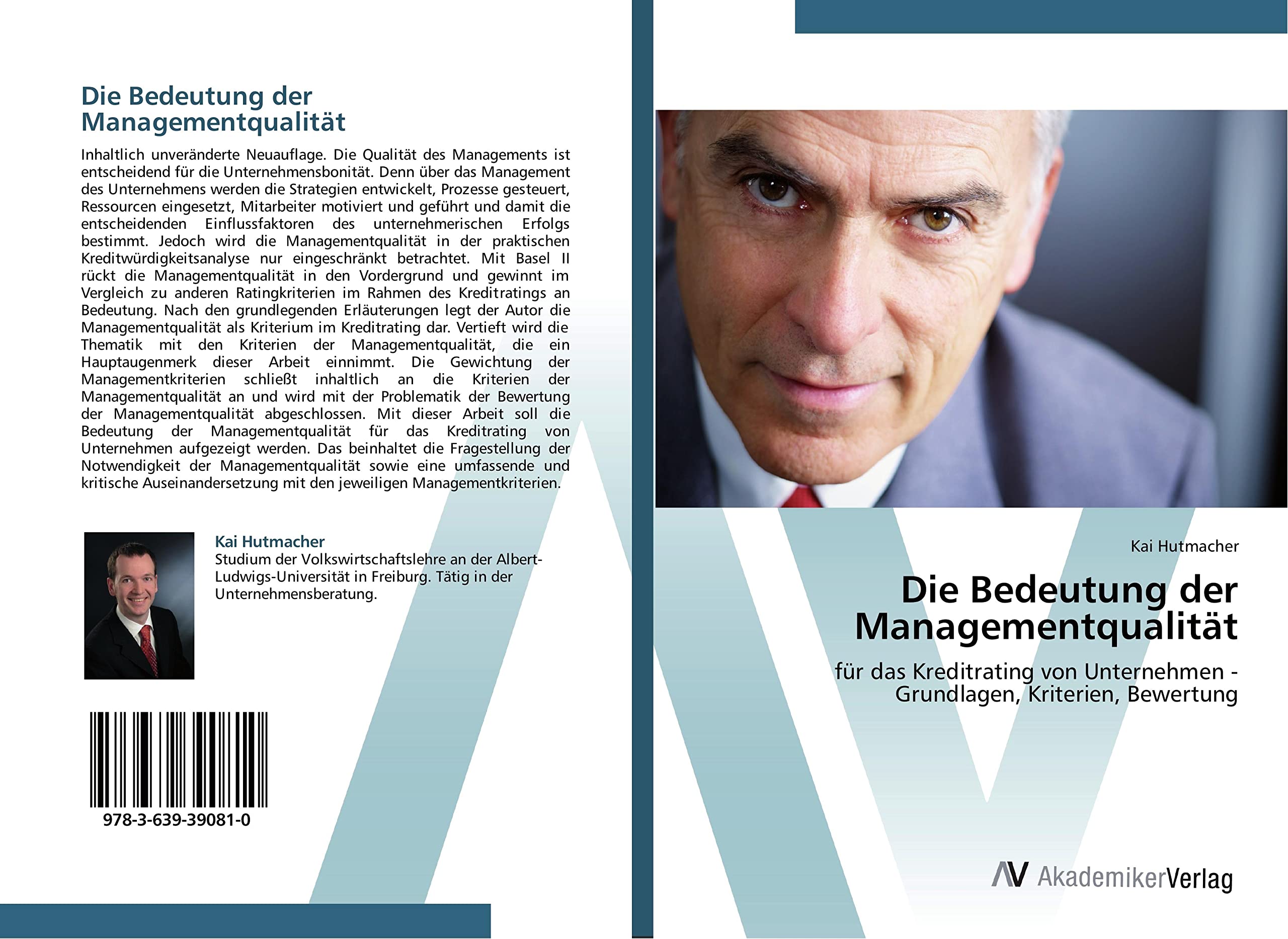 Die Bedeutung der Managementqualität: für das Kreditrating von Unternehmen - Grundlagen, Kriterien, Bewertung Law