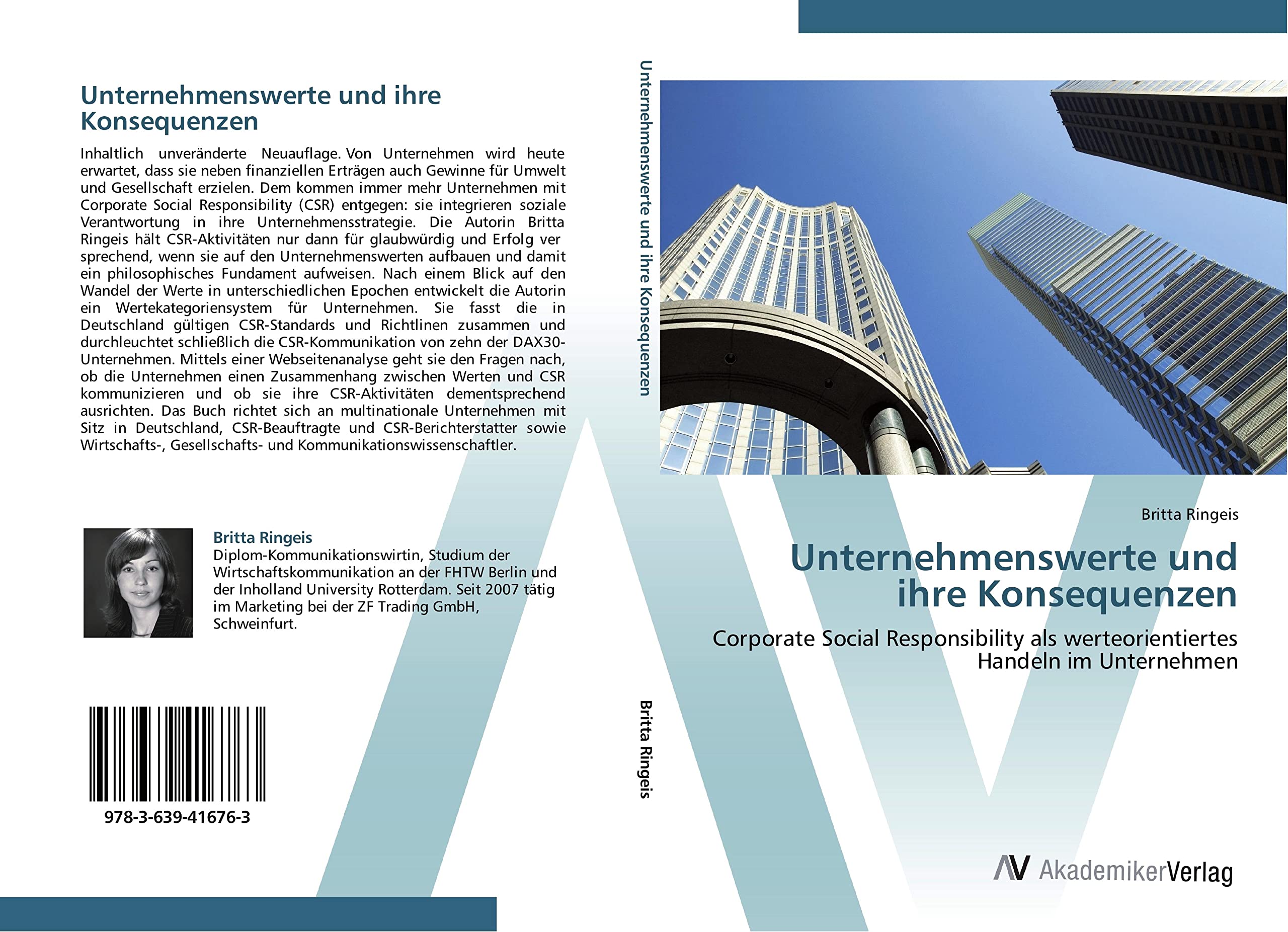 Unternehmenswerte und ihre Konsequenzen: Corporate Social Responsibility als werteorientiertes Handeln im Unternehmen Law