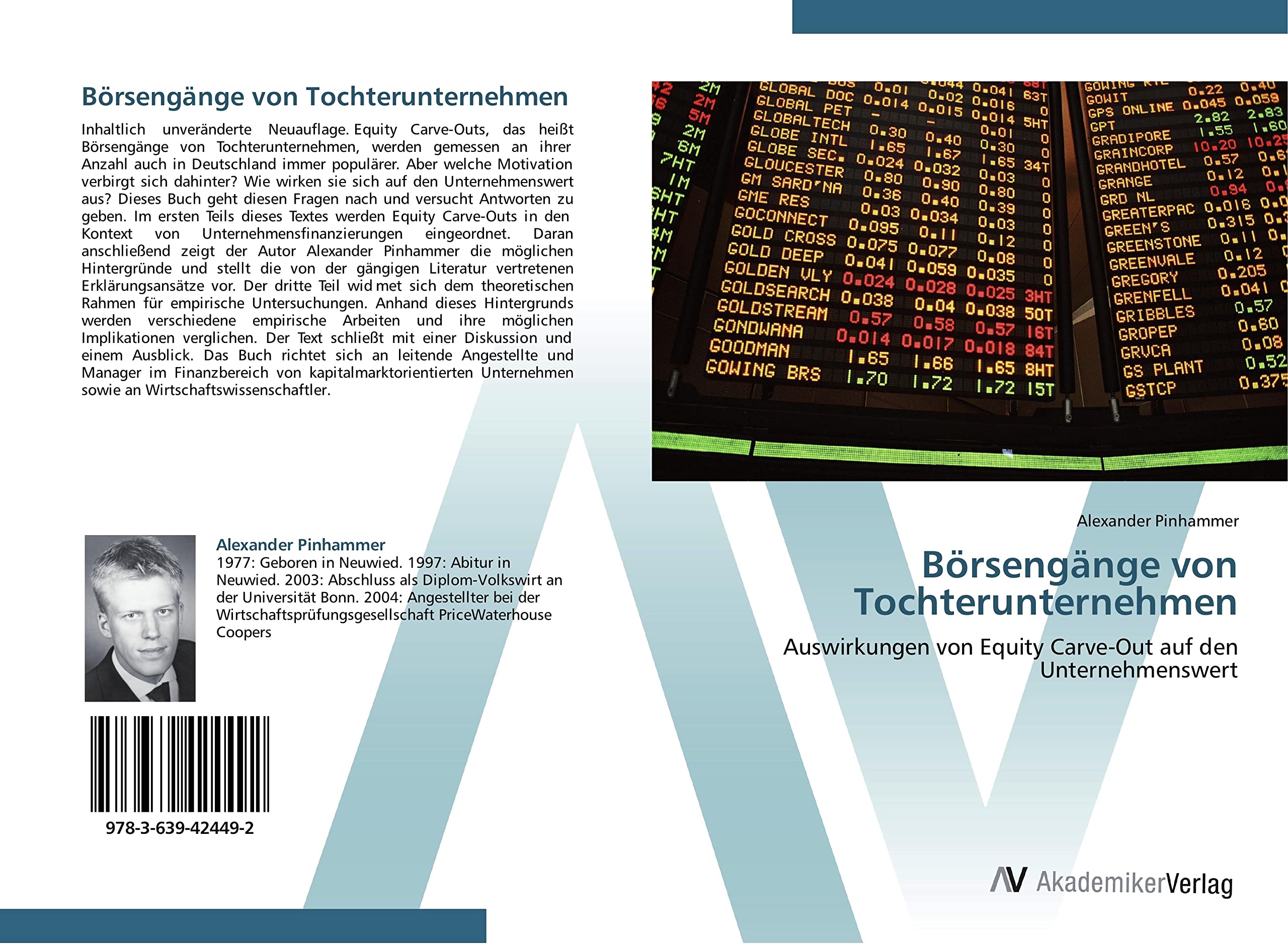 Börsengänge von Tochterunternehmen: Auswirkungen von Equity Carve-Out auf den Unternehmenswert Law