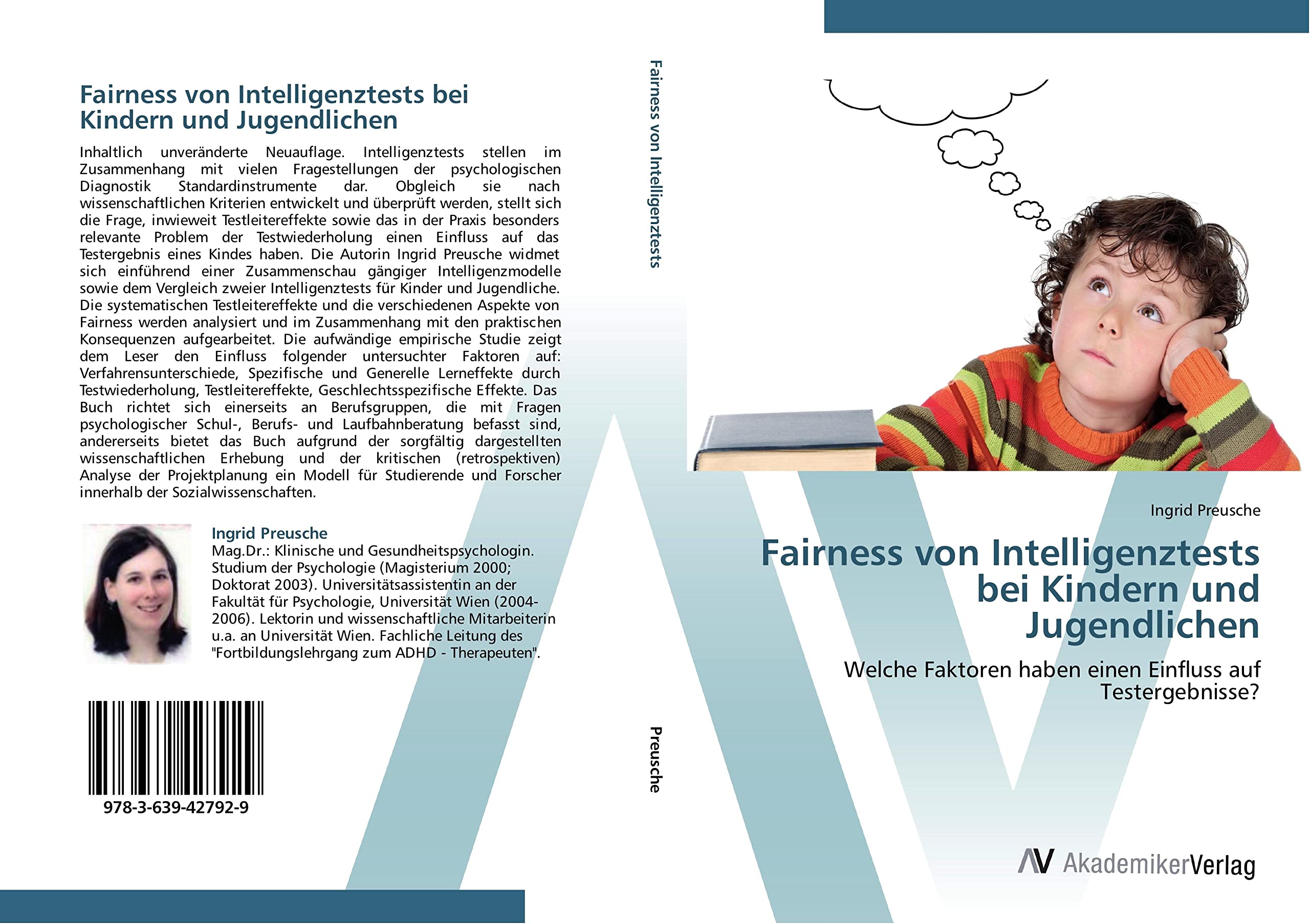 Fairness von Intelligenztests bei Kindern und Jugendlichen: Welche Faktoren haben einen Einfluss auf Testergebnisse? Law