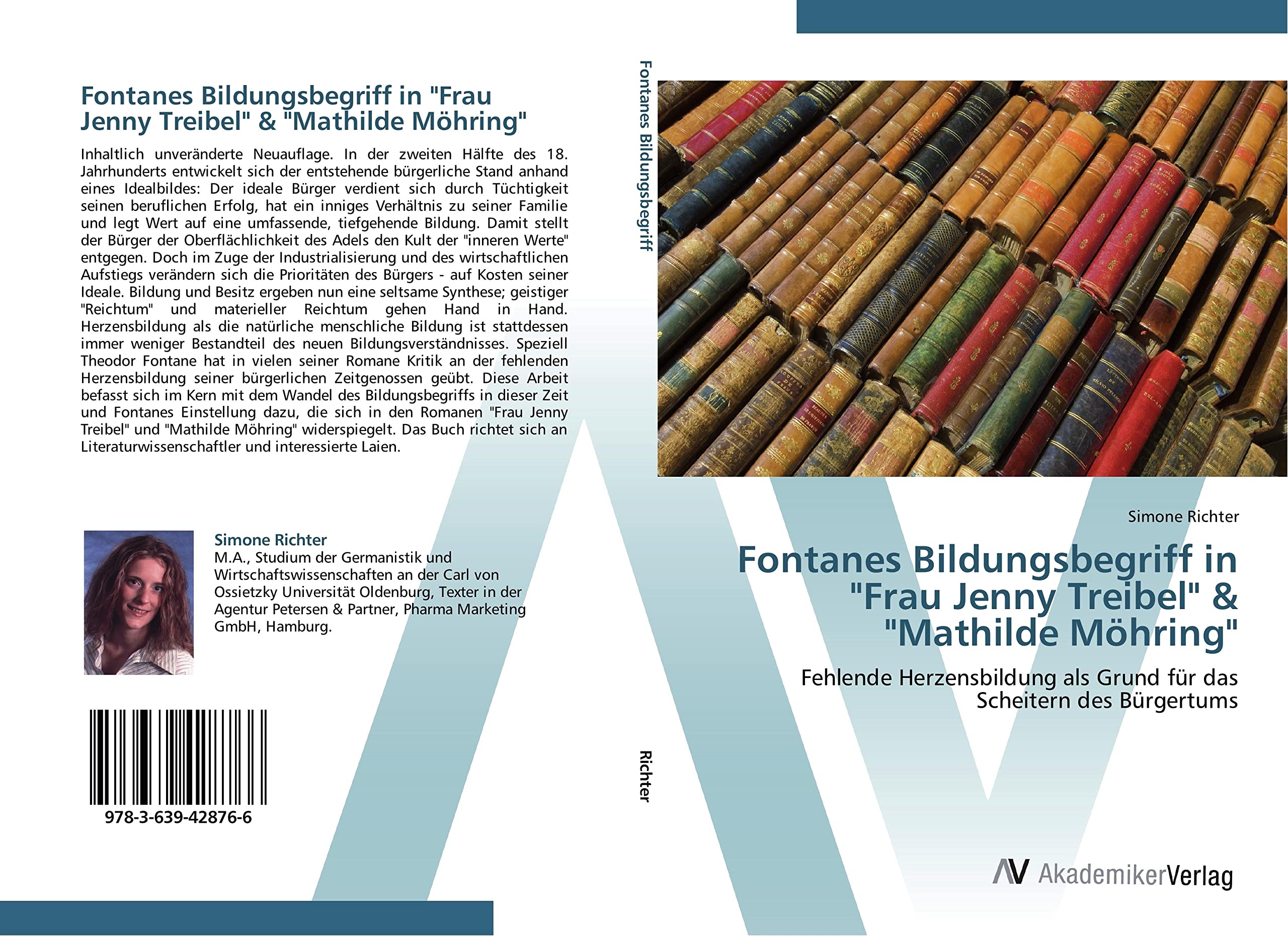 Fontanes Bildungsbegriff in "Frau Jenny Treibel" & "Mathilde Möhring" Social Sciences