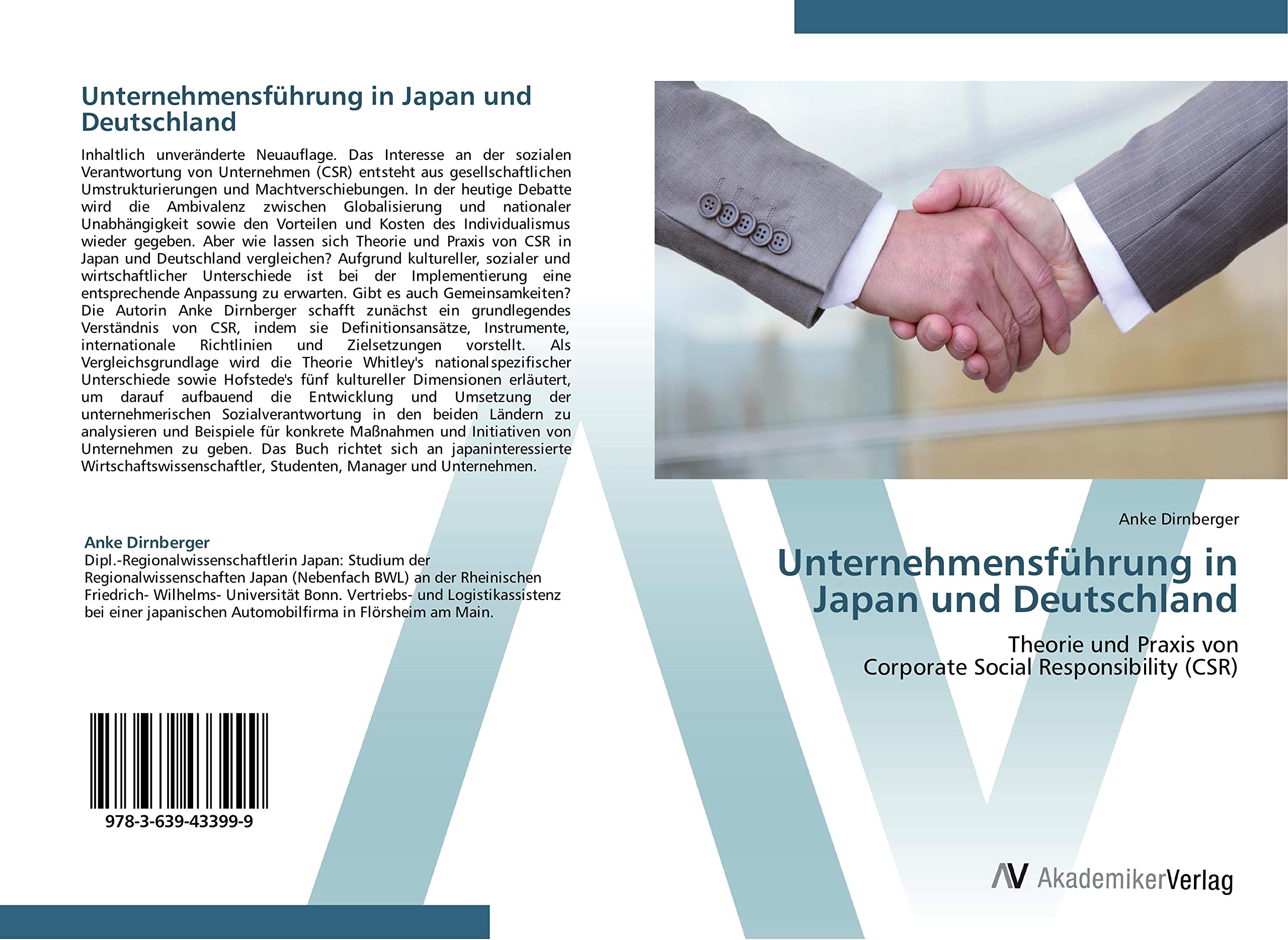 Unternehmensführung in Japan und Deutschland: Theorie und Praxis von Corporate Social Responsibility (CSR) Law
