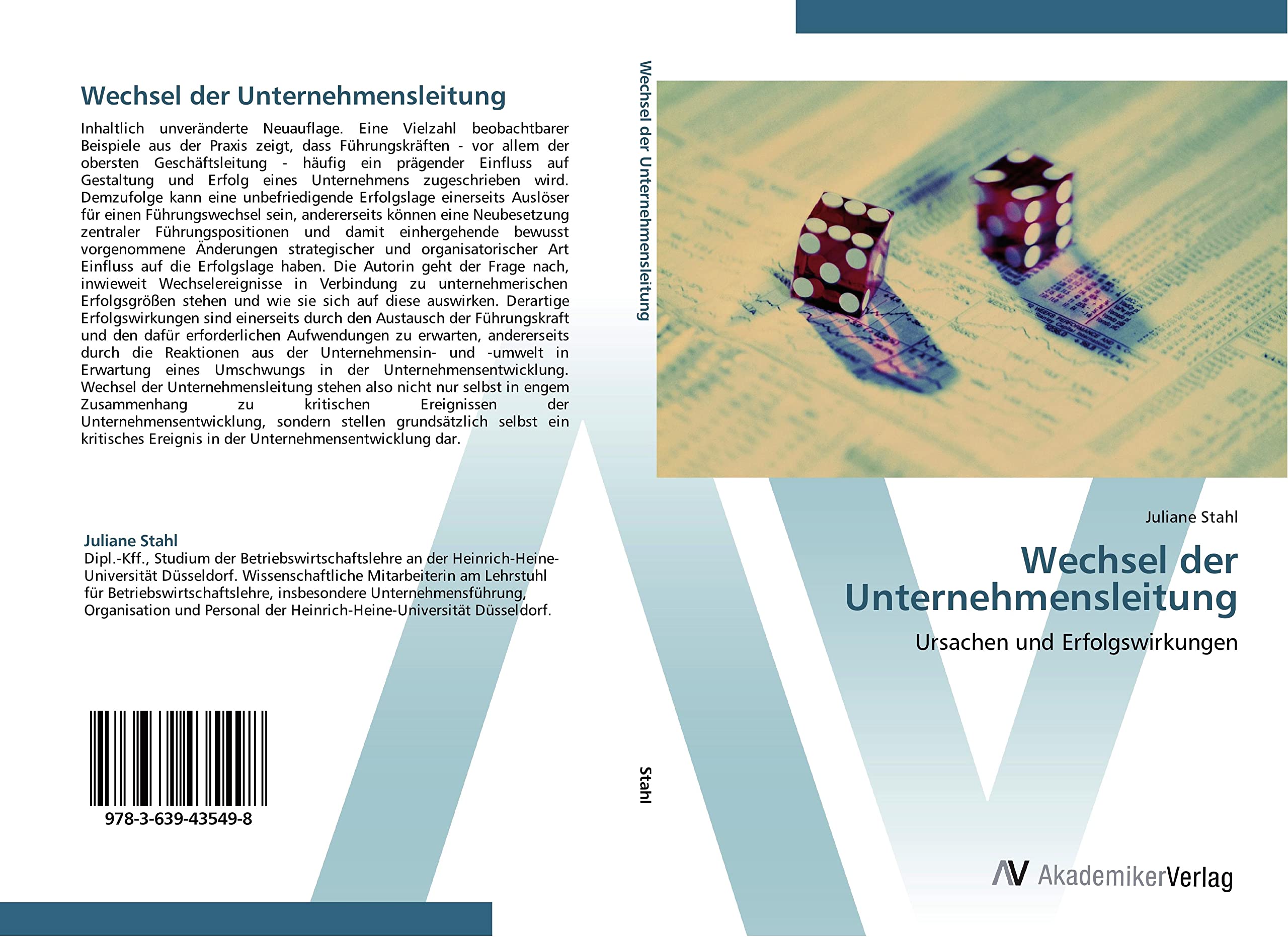 Wechsel der Unternehmensleitung: Ursachen und Erfolgswirkungen Law
