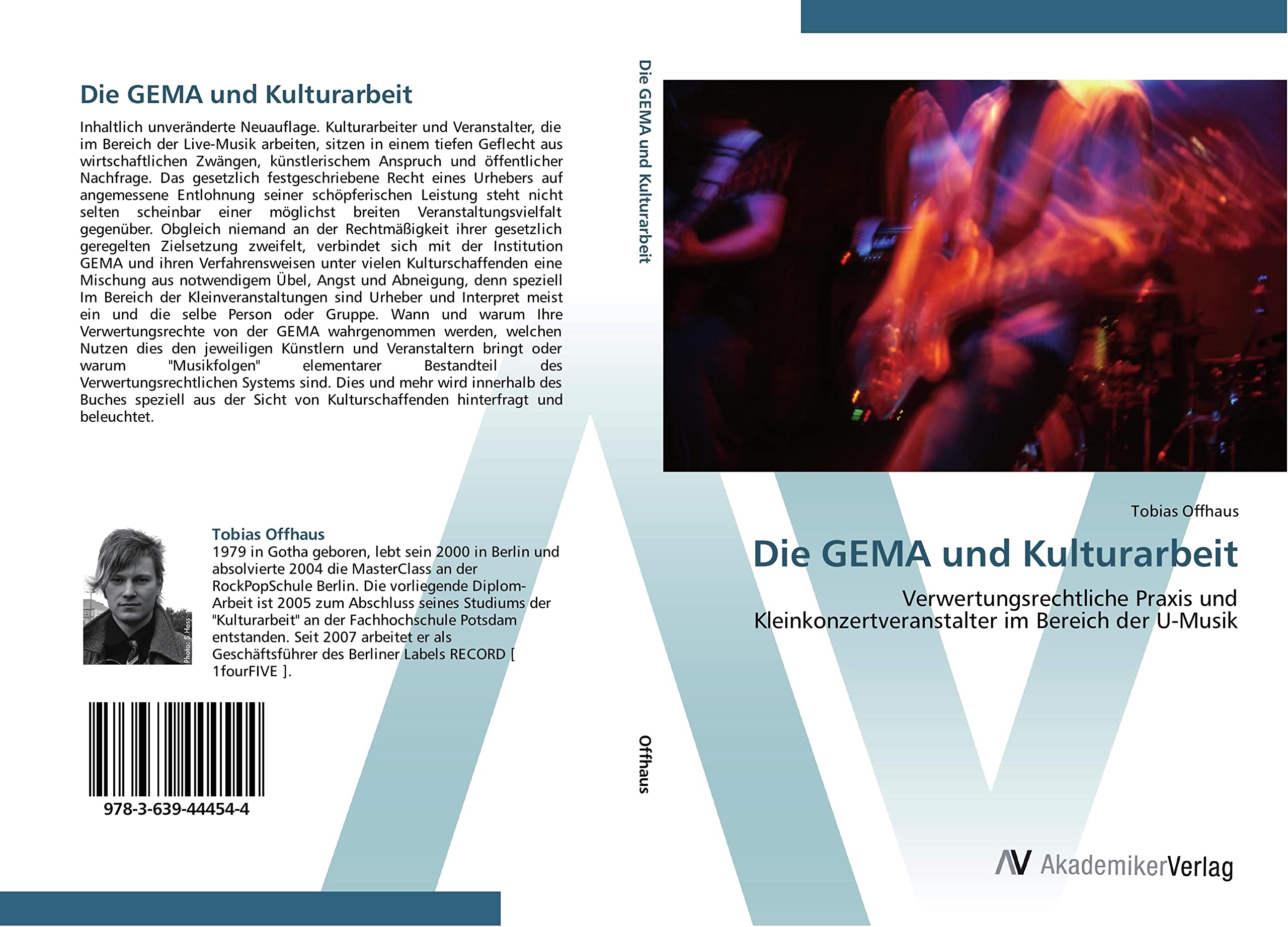 Die GEMA und Kulturarbeit: Verwertungsrechtliche Praxis und Kleinkonzertveranstalter im Bereich der U-Musik Arts & Music
