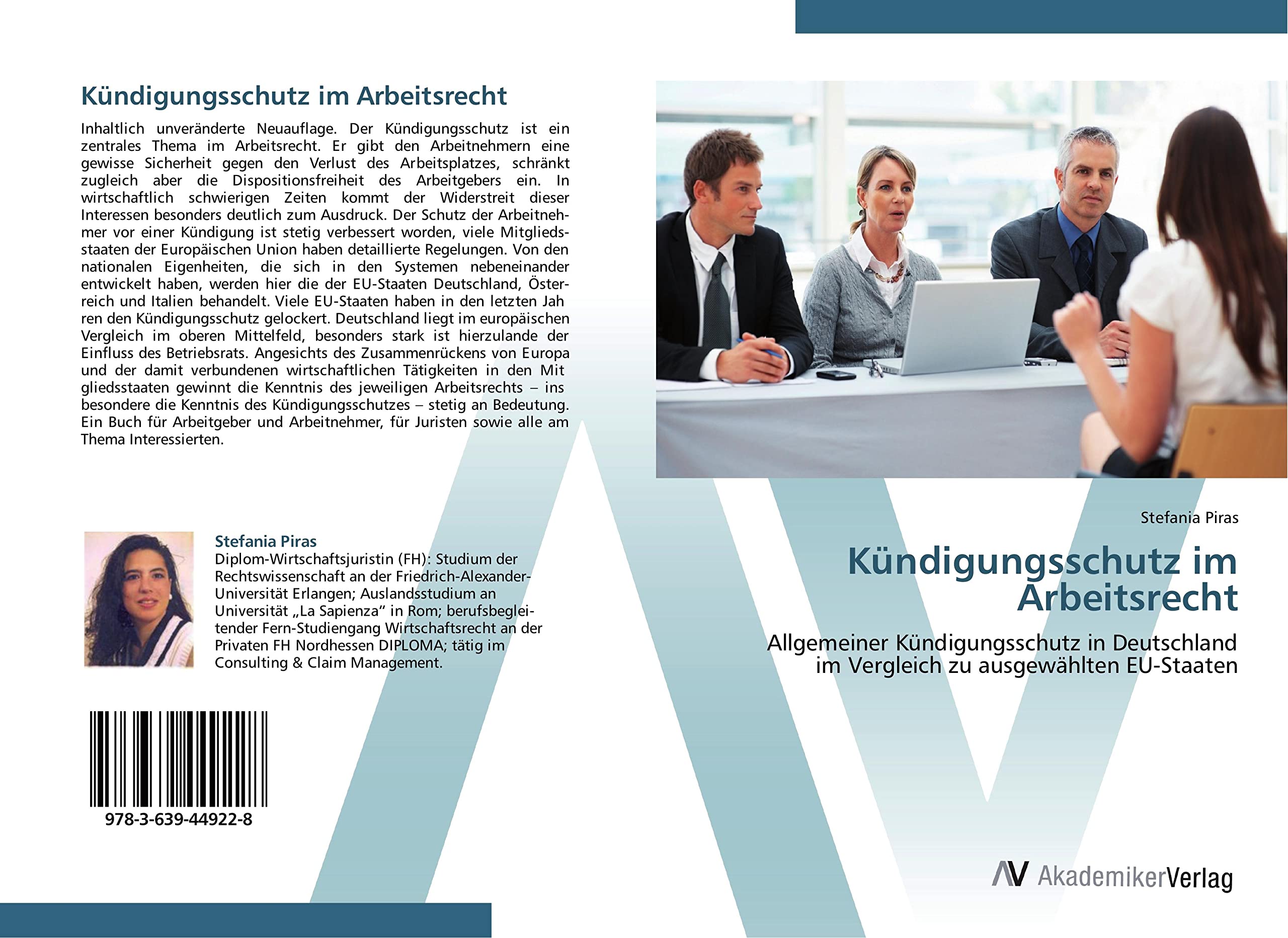 Kündigungsschutz im Arbeitsrecht: Allgemeiner Kündigungsschutz in Deutschland im Vergleich zu ausgewählten EU-Staaten Law
