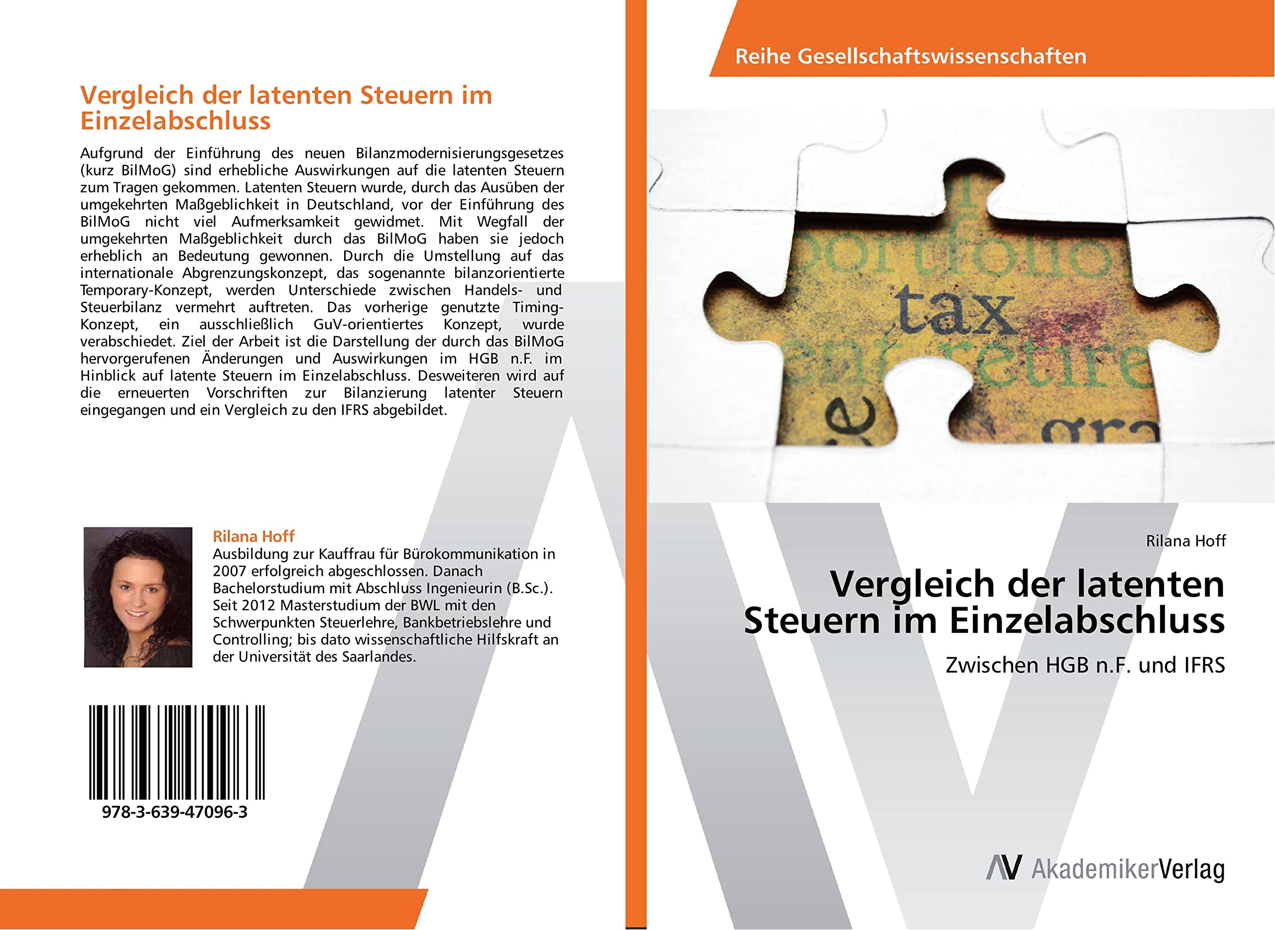 Vergleich der latenten Steuern im Einzelabschluss Law
