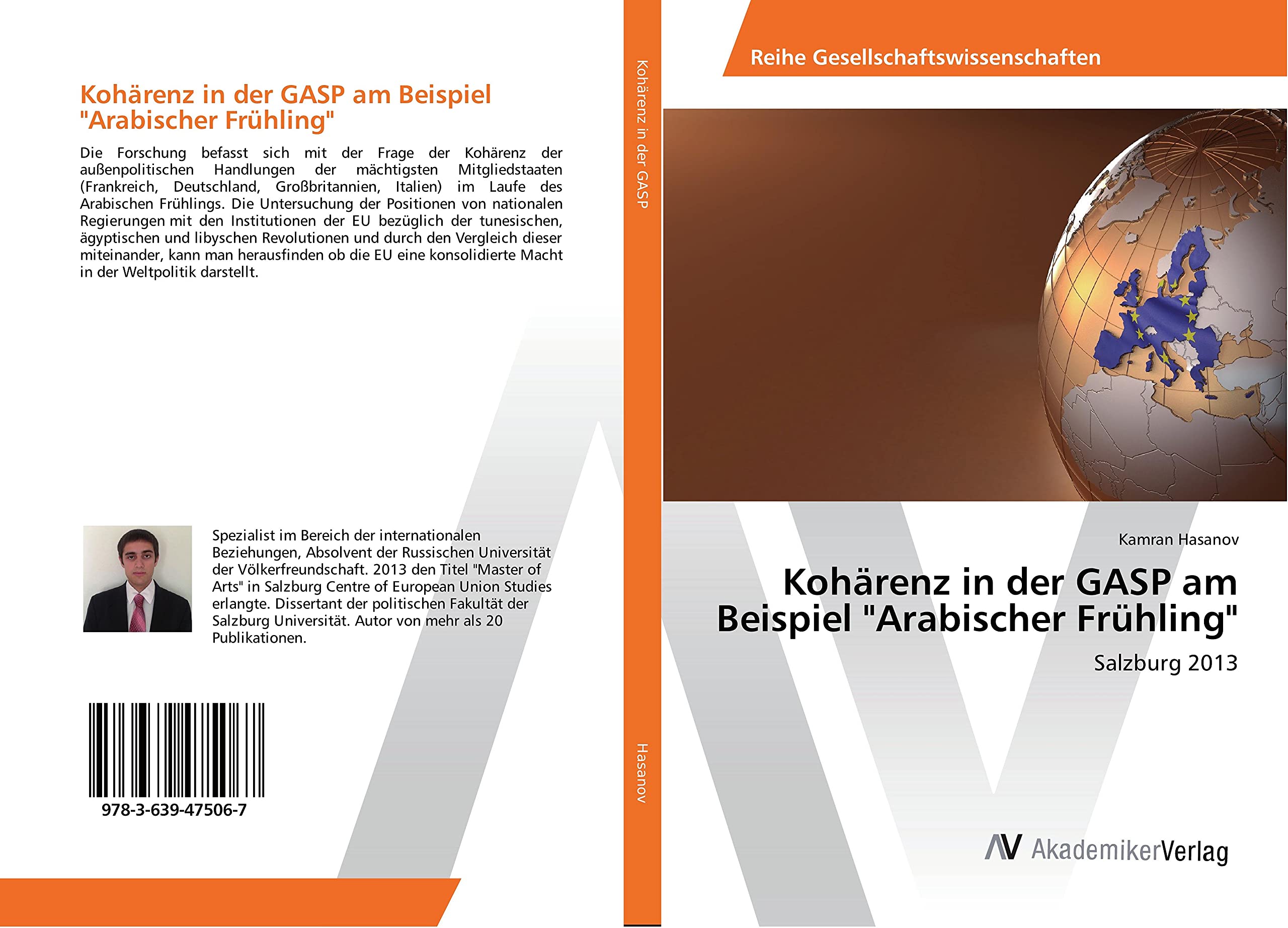 Kohärenz in der GASP am Beispiel "Arabischer Frühling": Salzburg 2013 Law