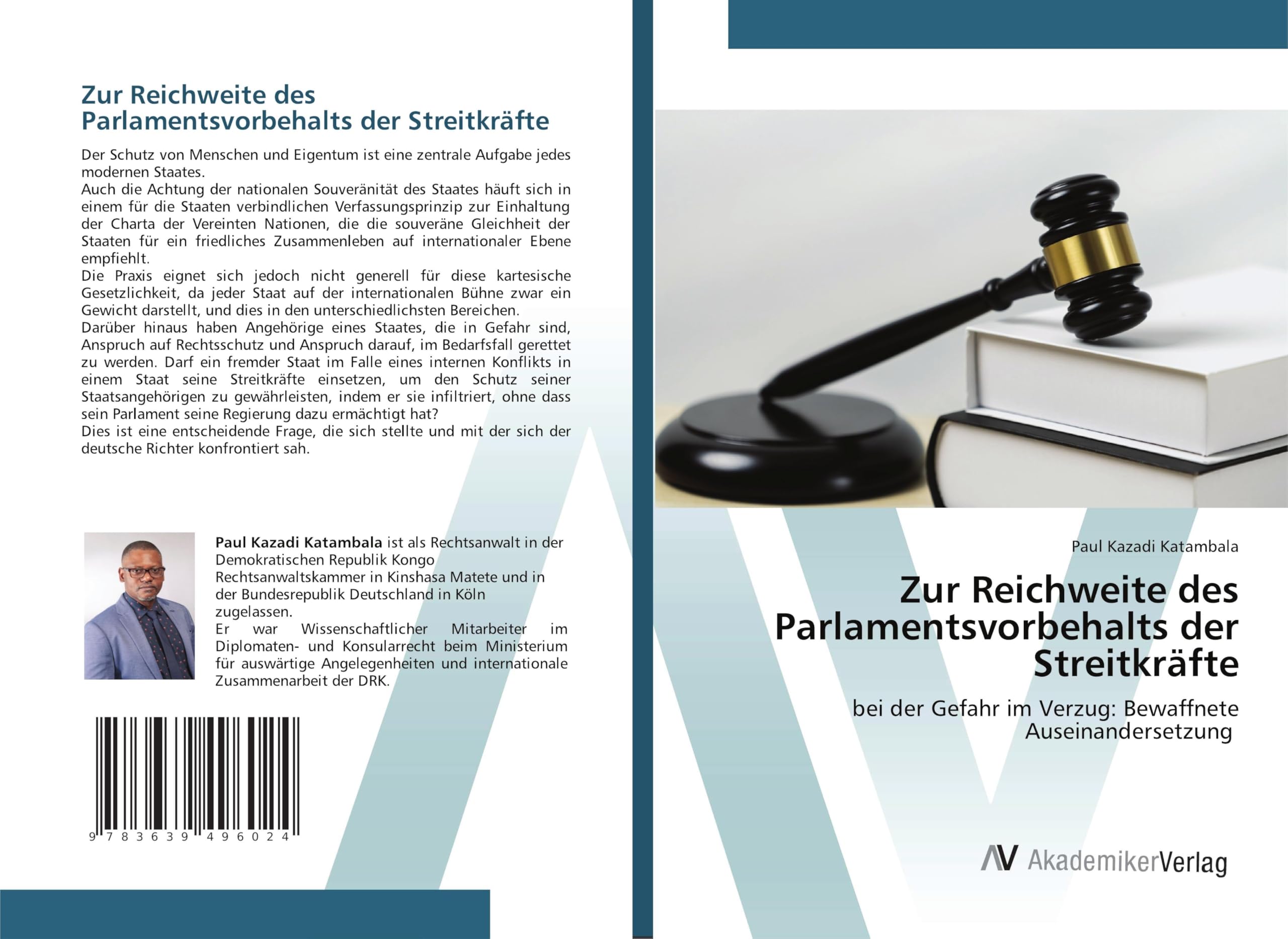 Zur Reichweite des Parlamentsvorbehalts der Streitkräfte: bei der Gefahr im Verzug: Bewaffnete Auseinandersetzung Law
