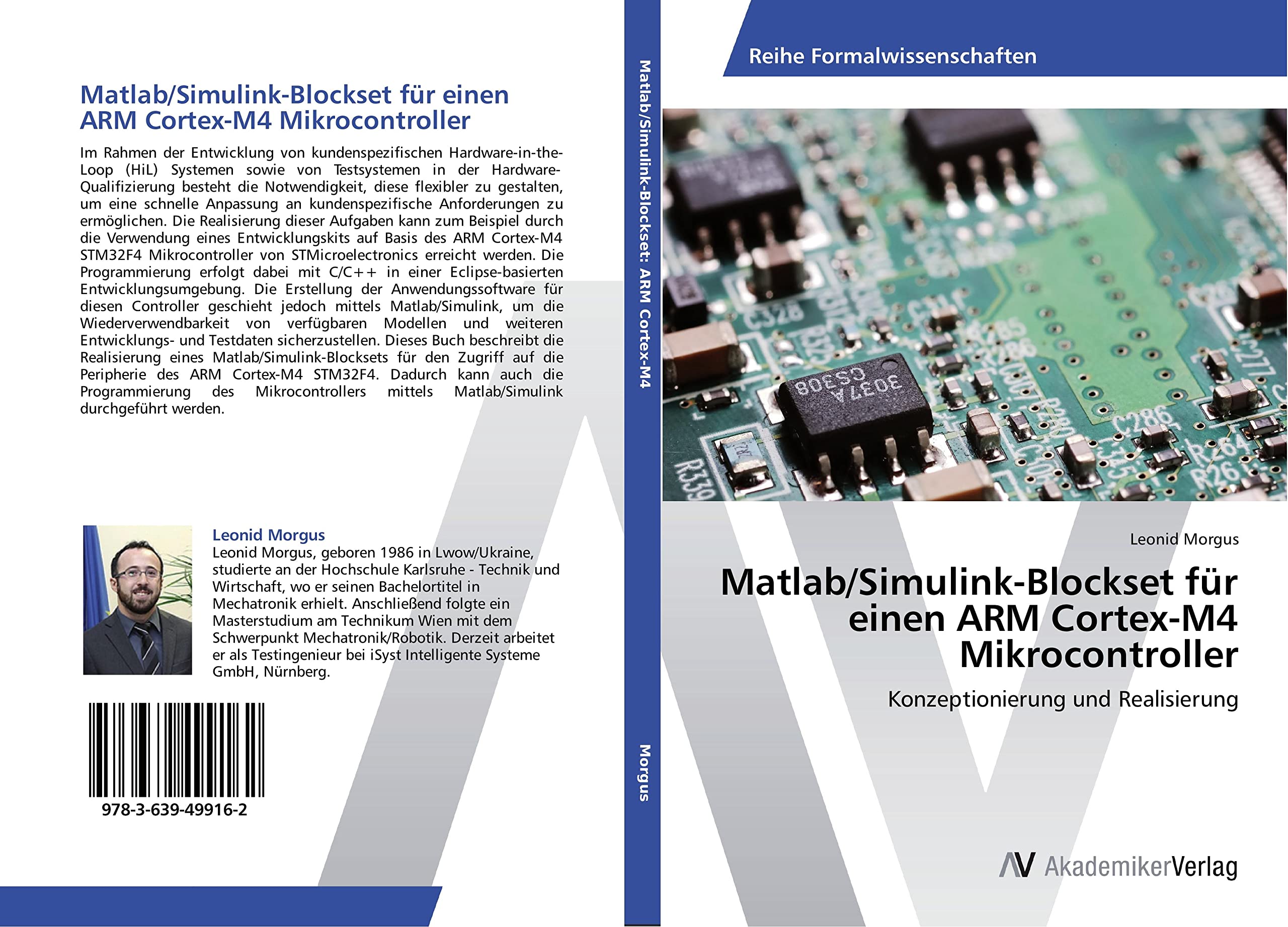 Matlab/Simulink-Blockset für einen ARM Cortex-M4 Mikrocontroller: Konzeptionierung und Realisierung Computer Science