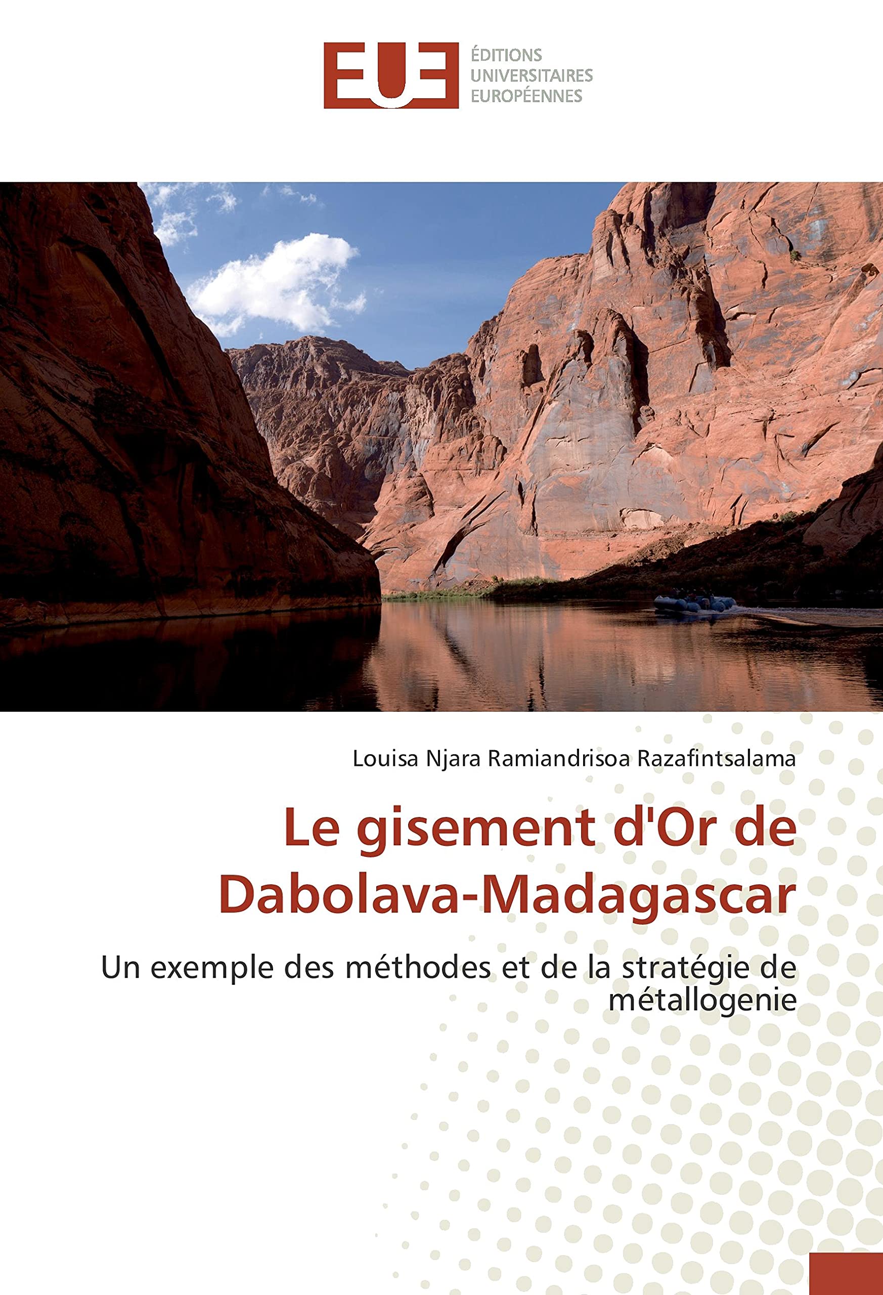 Le gisement d'Or de Dabolava-Madagascar: Un exemple des méthodes et de la stratégie de métallogenie book