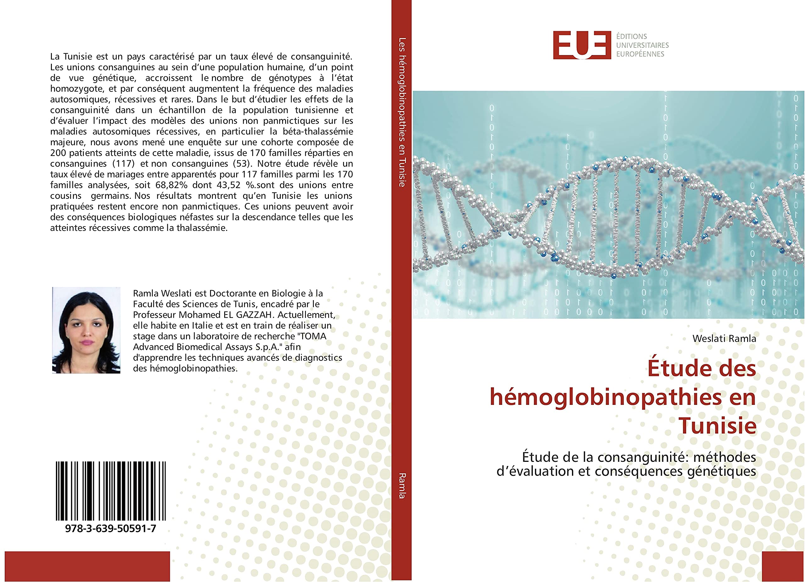 Étude des hémoglobinopathies en Tunisie: Étude de la consanguinité: méthodes d’évaluation et conséquences génétiques book