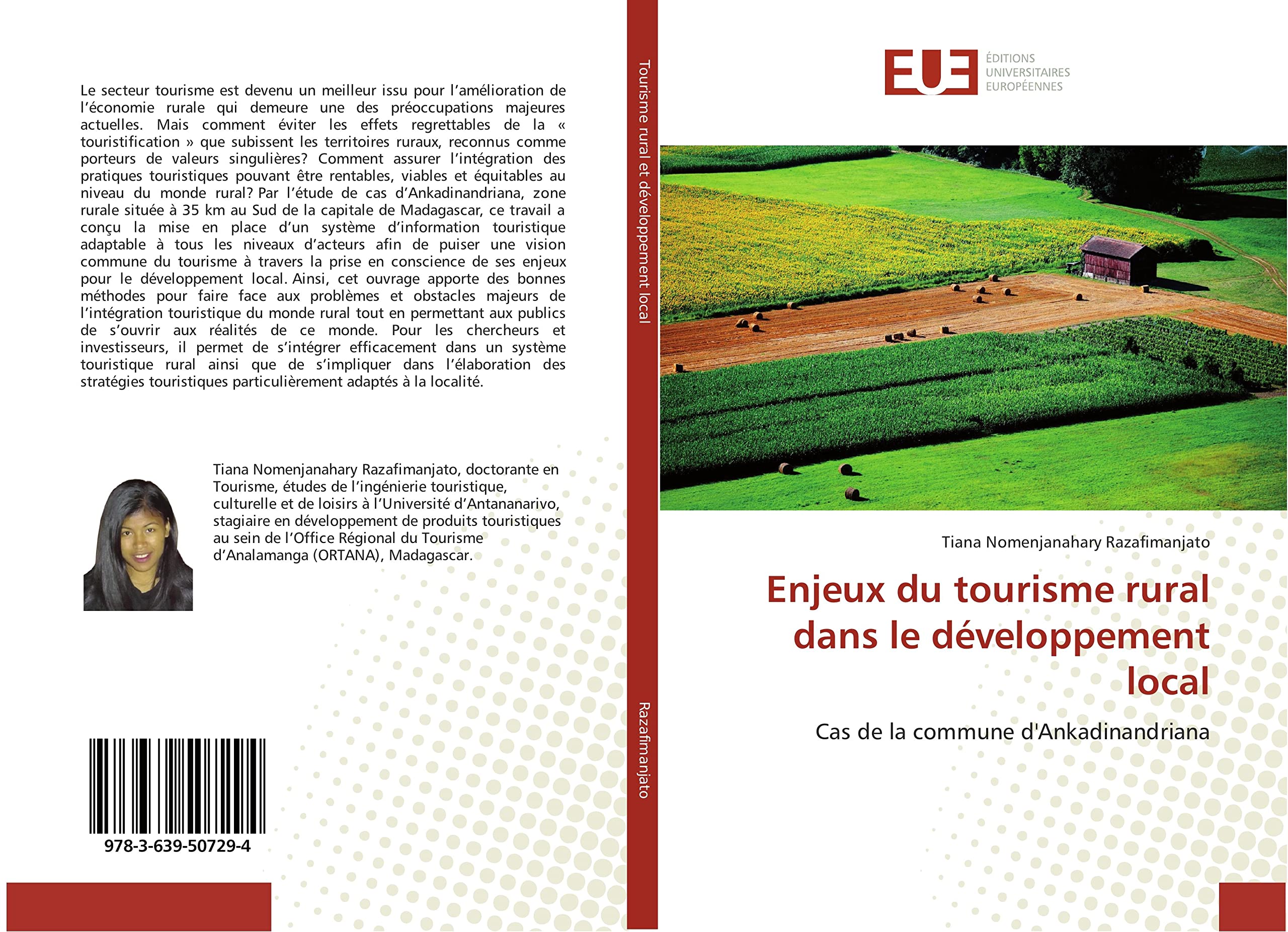Enjeux du tourisme rural dans le développement local: Cas de la commune d'Ankadinandriana book