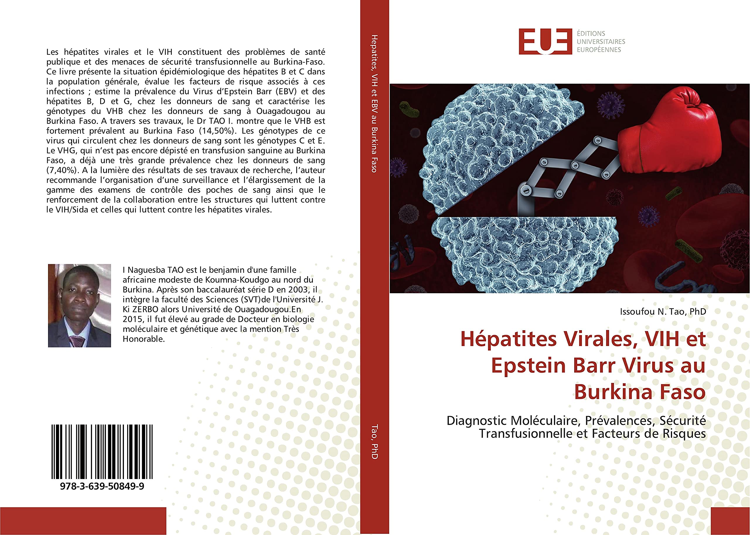 Hépatites Virales, VIH et Epstein Barr Virus au Burkina Faso: Diagnostic Moléculaire, Prévalences, Sécurité Transfusionnelle et Facteurs de Risques book