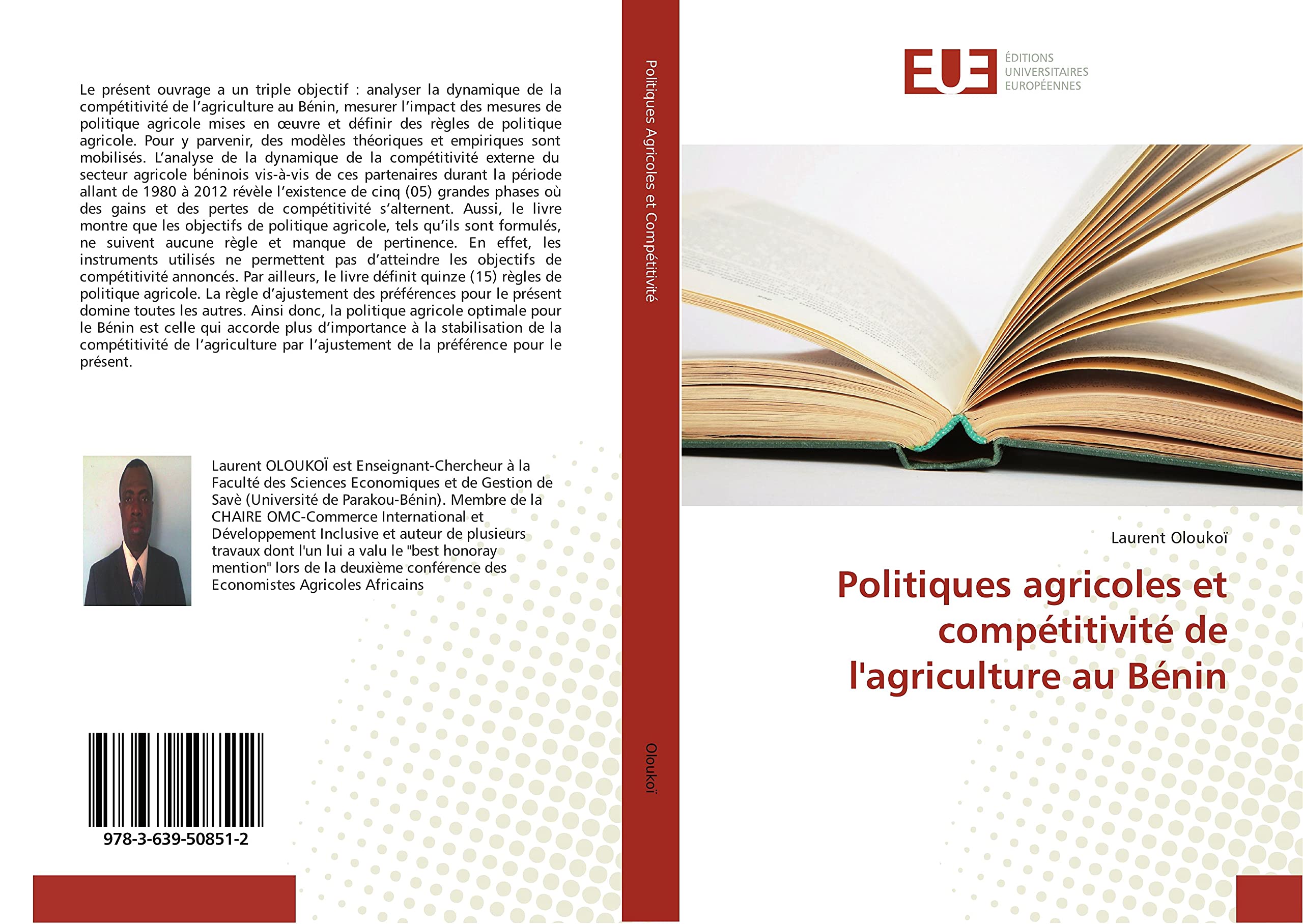 Politiques agricoles et compétitivité de l'agriculture au Bénin book