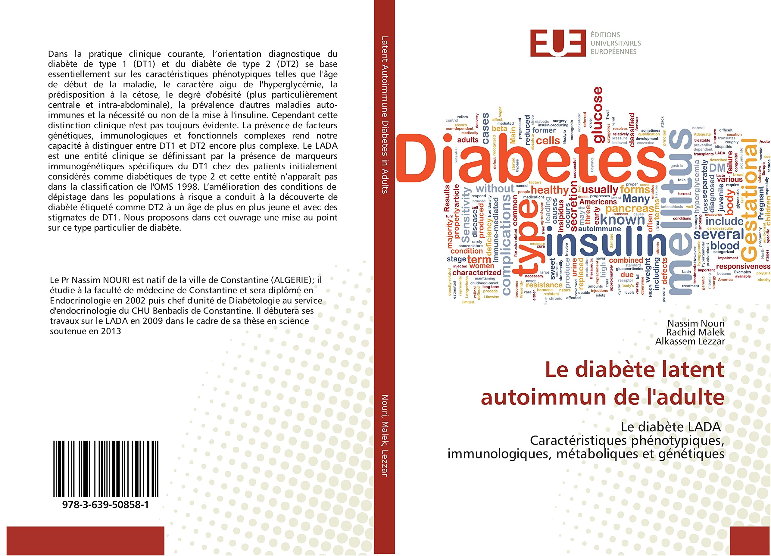 Le diabète latent autoimmun de l'adulte: Le diabète LADA Caractéristiques phénotypiques, immunologiques, métaboliques et génétiques book