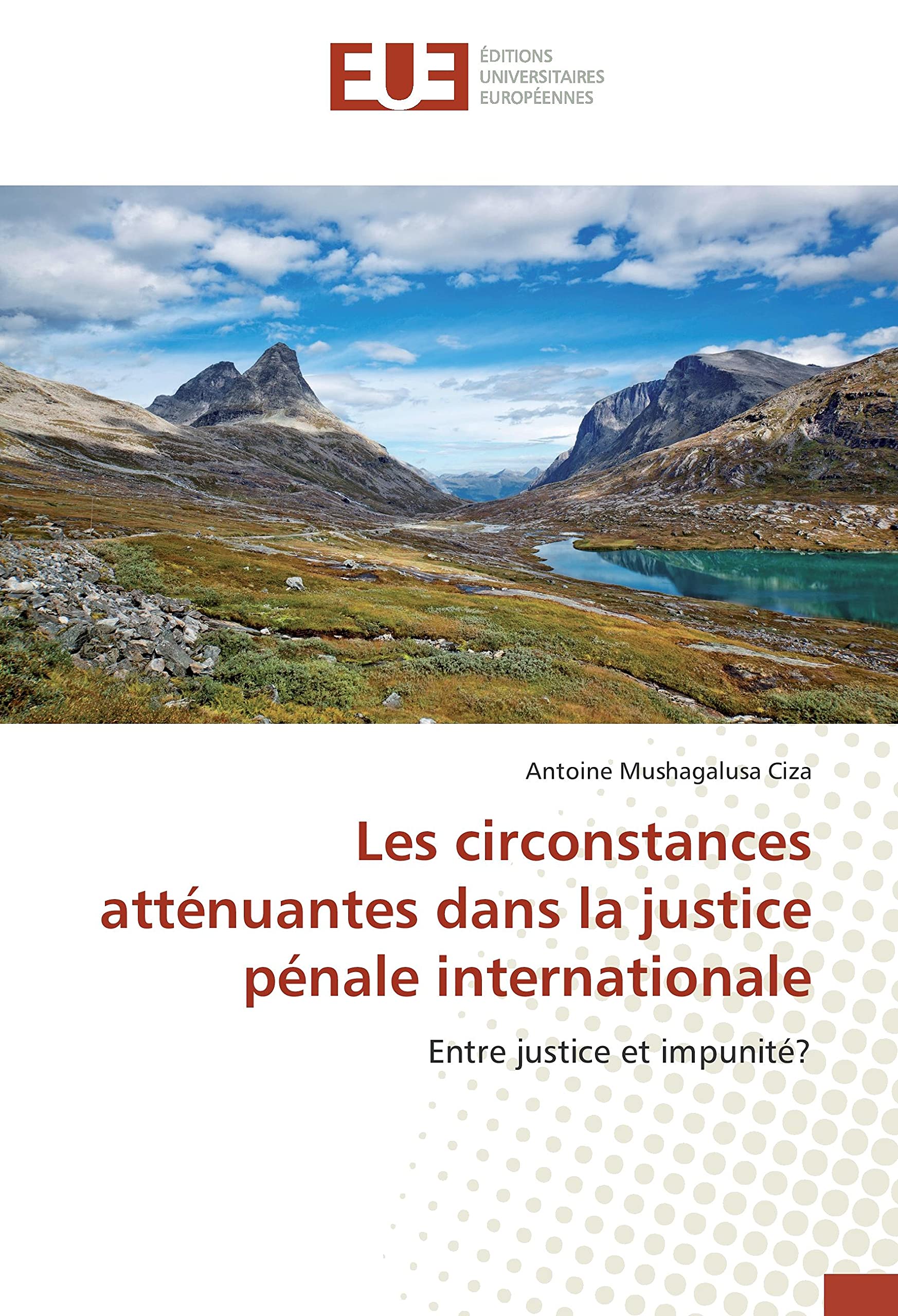 Les circonstances atténuantes dans la justice pénale internationale: Entre justice et impunité? book