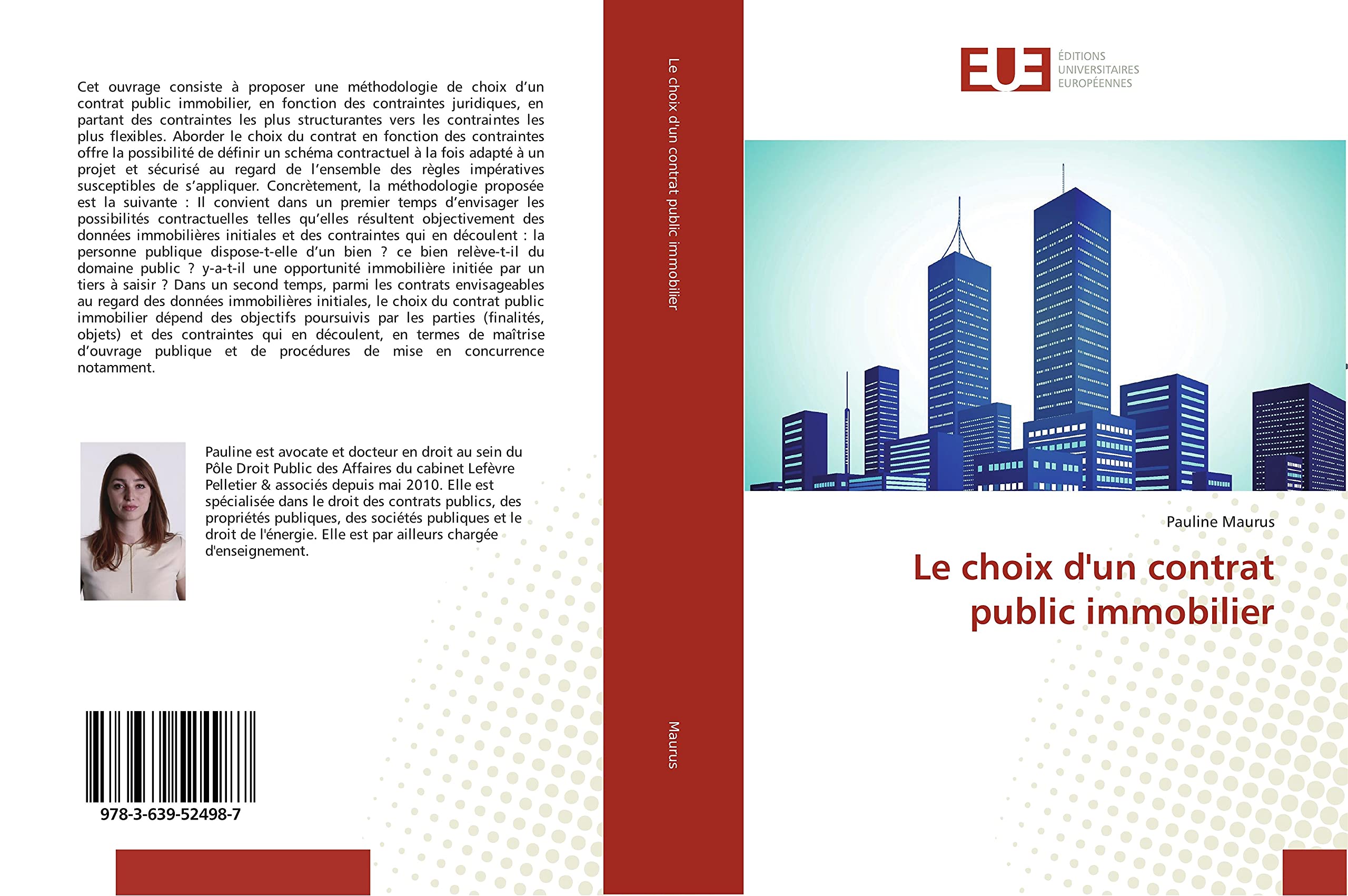 Le choix d'un contrat public immobilier book