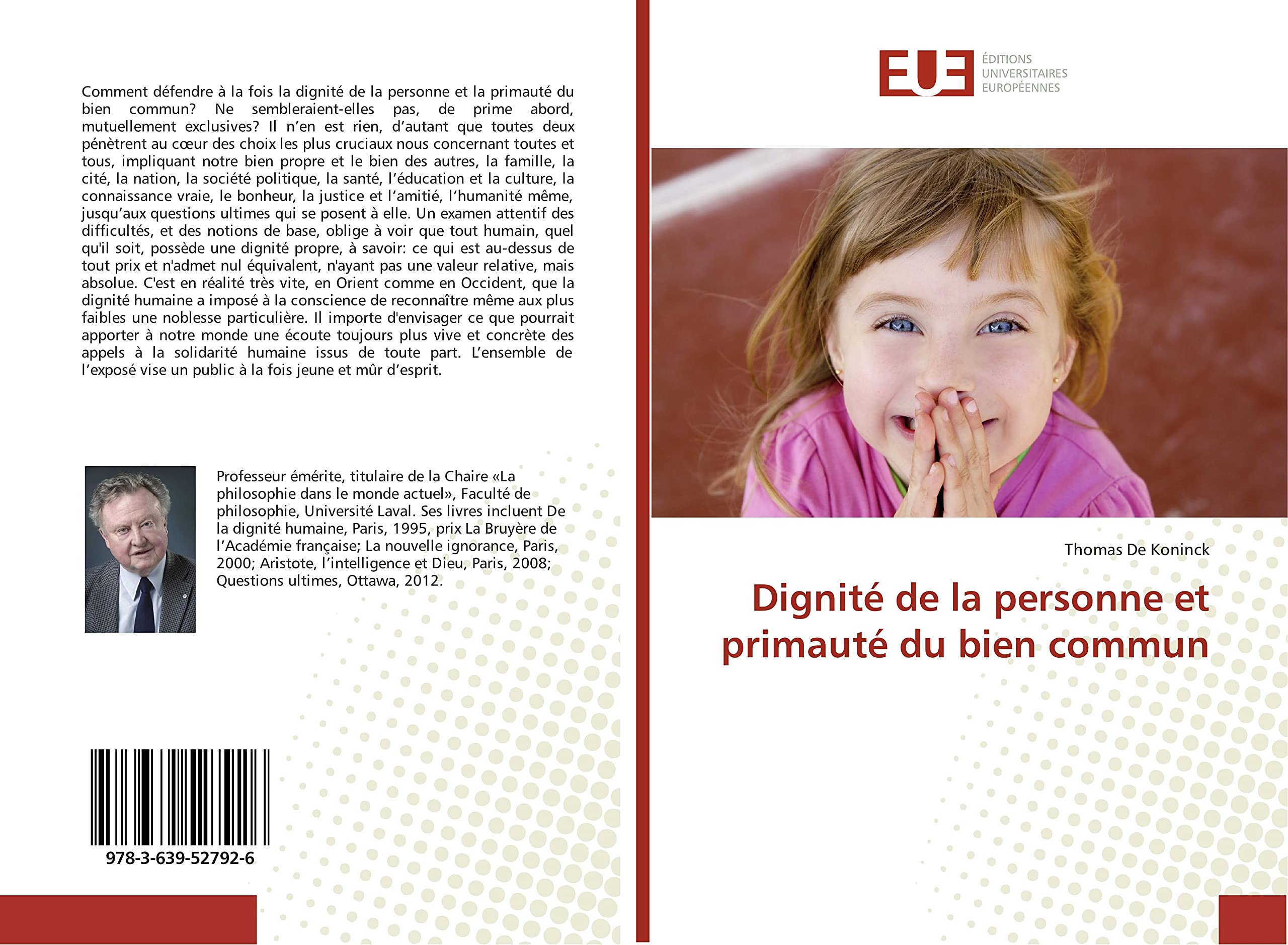 Dignité de la personne et primauté du bien commun book