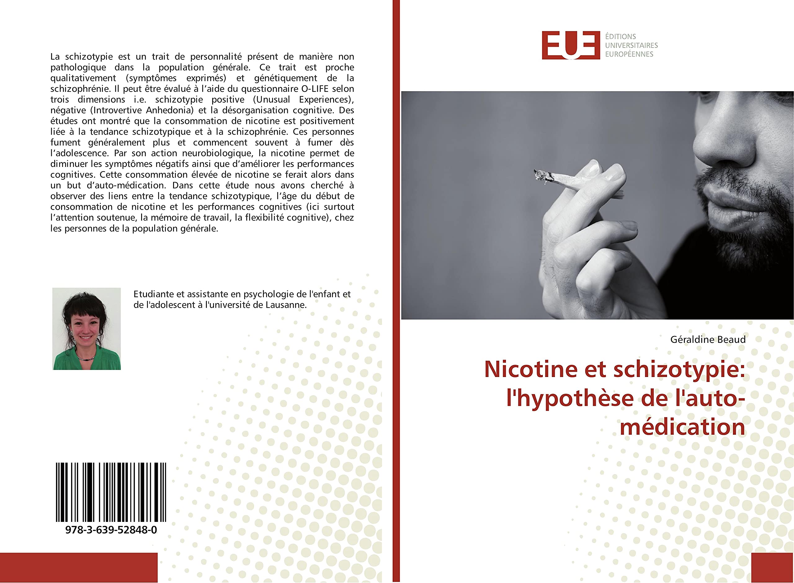 Nicotine et schizotypie: l'hypothèse de l'auto-médication book