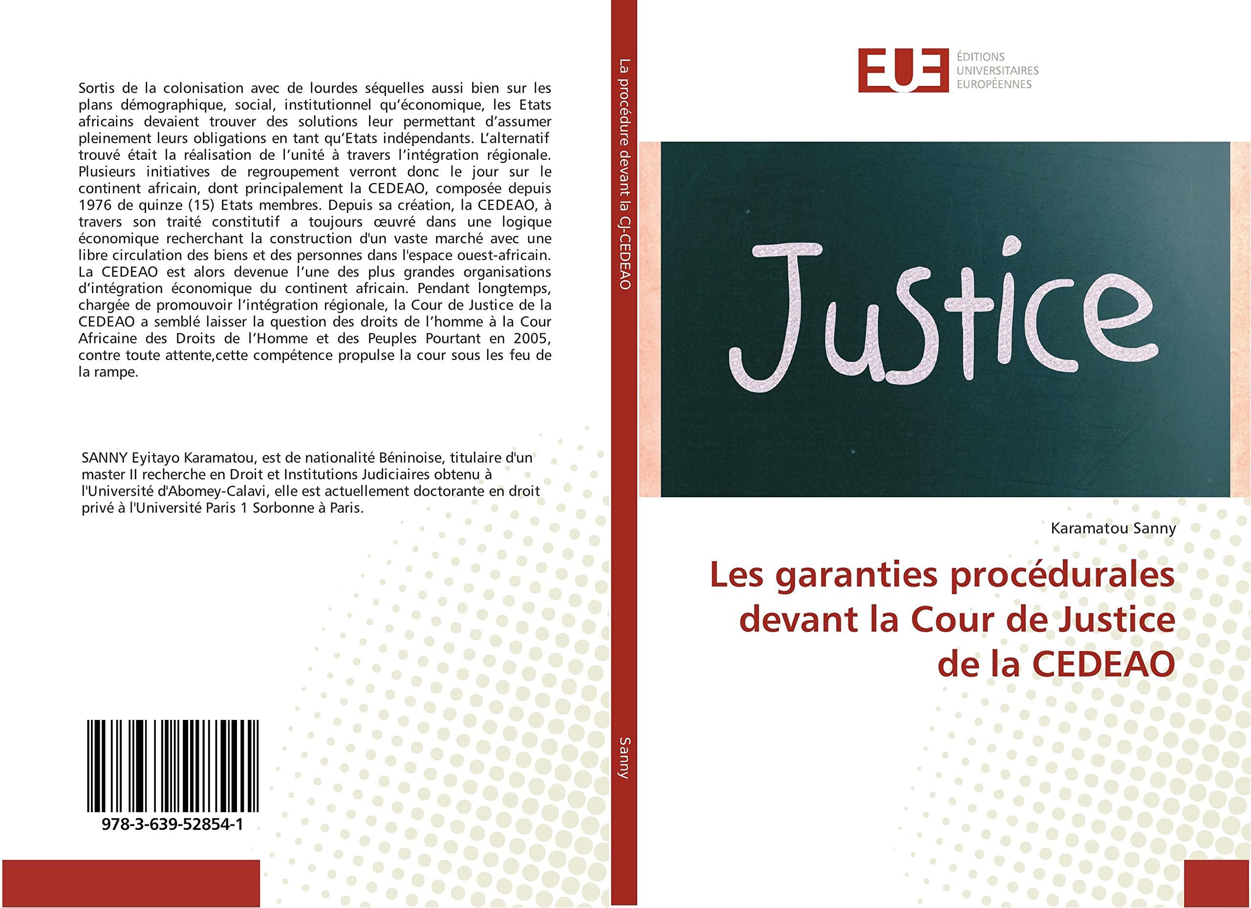 Les garanties procédurales devant la Cour de Justice de la CEDEAO book