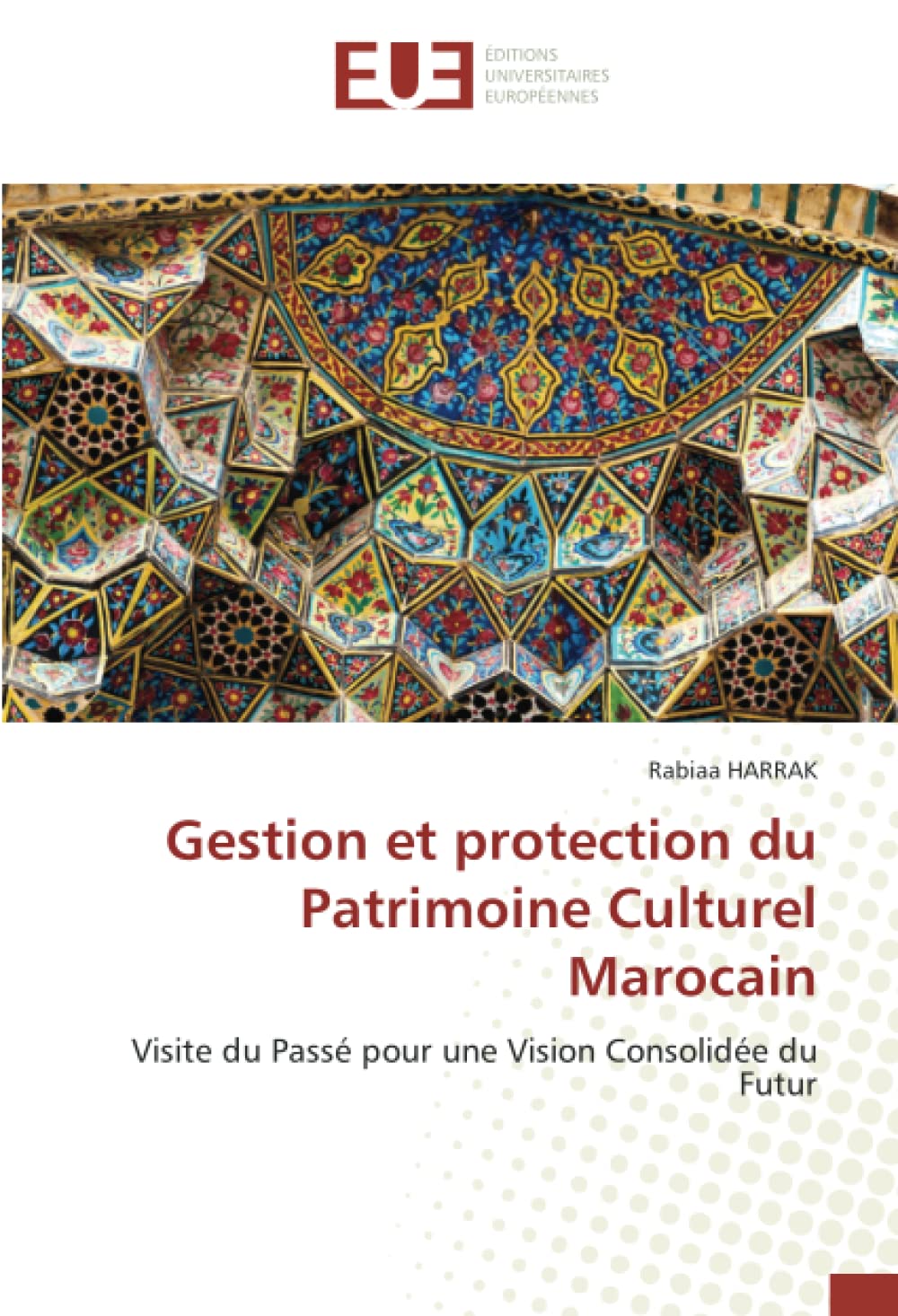 Gestion et protection du Patrimoine Culturel Marocain: Visite du Passé pour une Vision Consolidée du Futur book