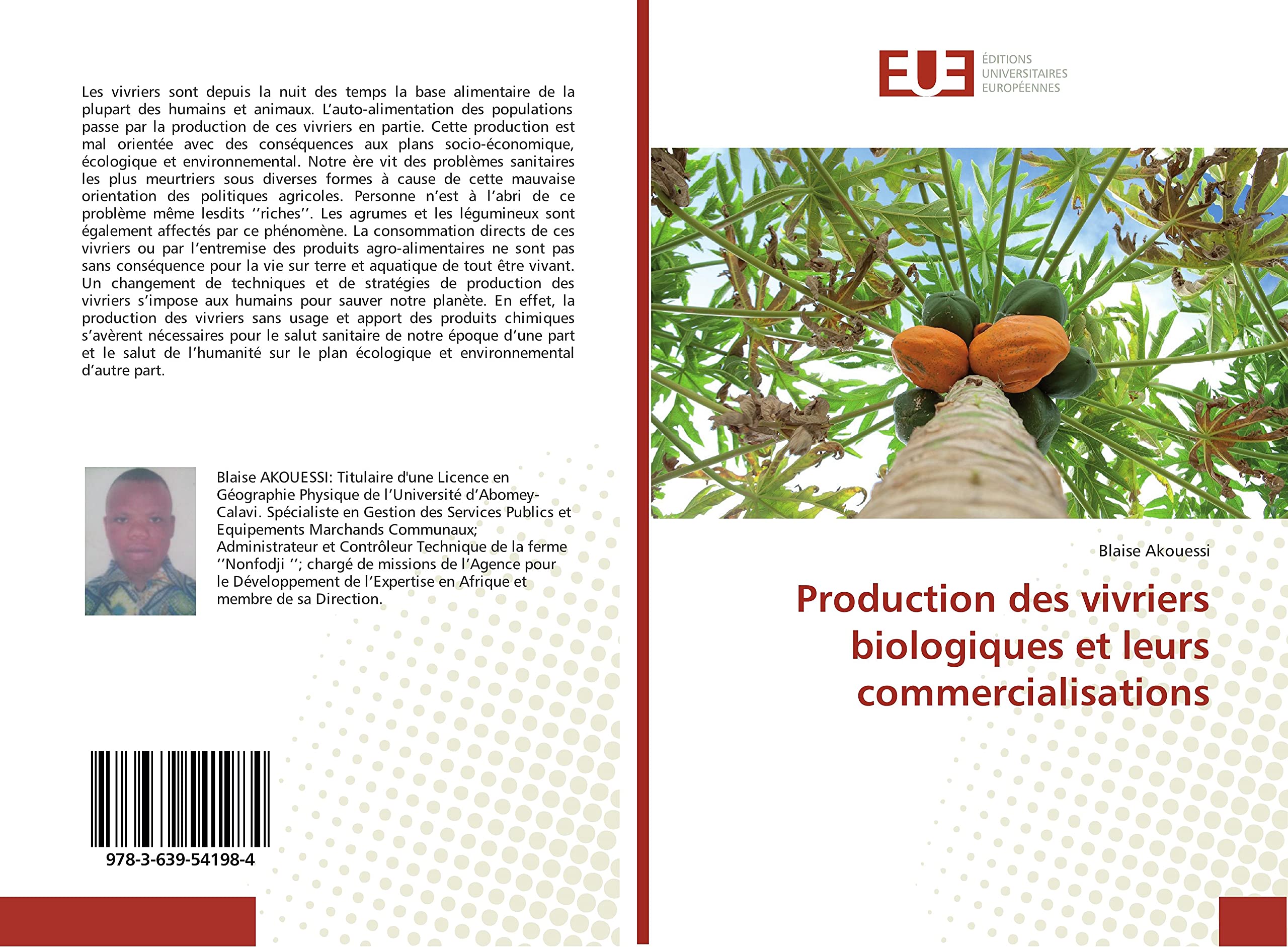 Production des vivriers biologiques et leurs commercialisations book