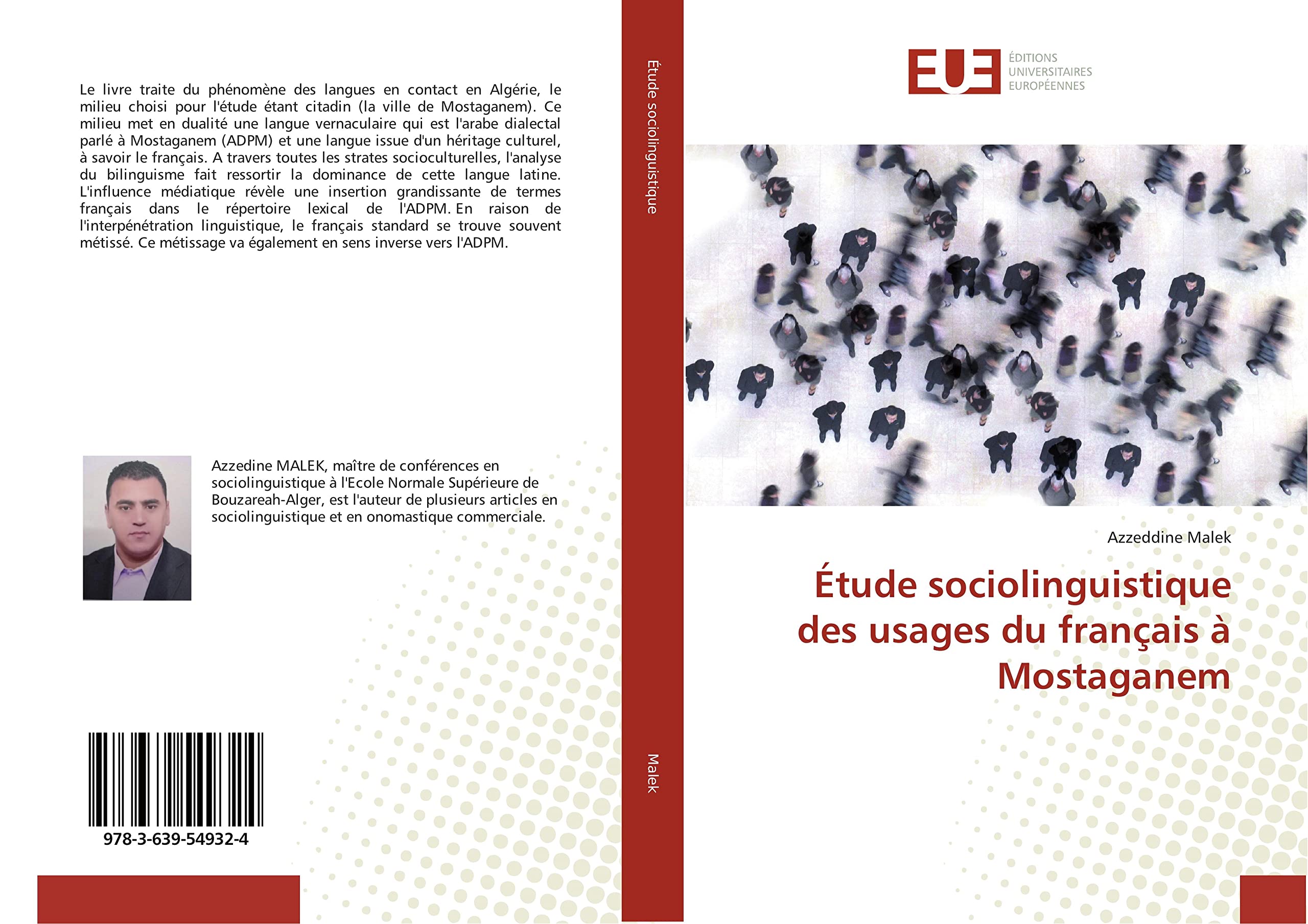 Étude sociolinguistique des usages du français à Mostaganem book