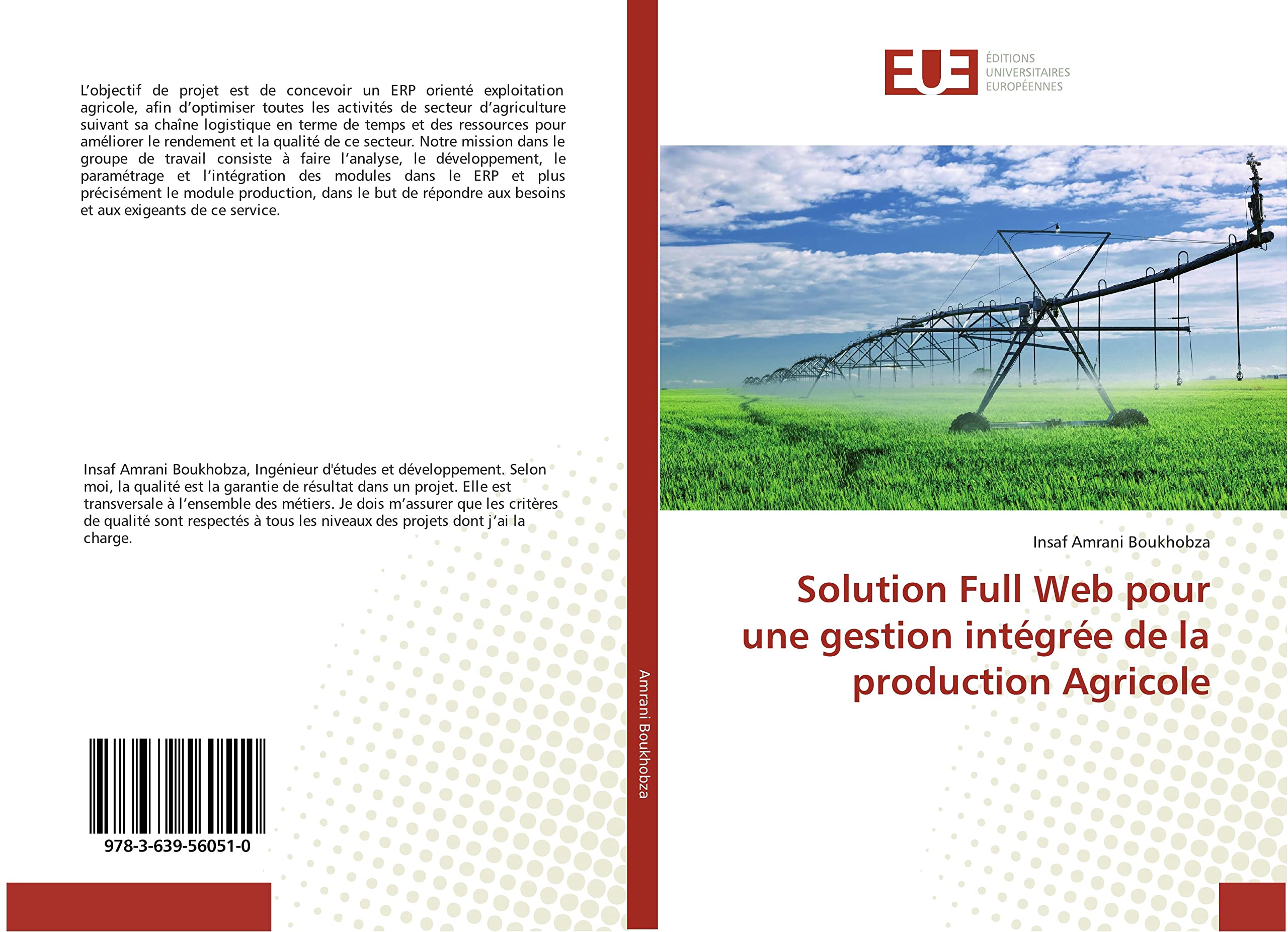Solution Full Web pour une gestion intégrée de la production Agricole book