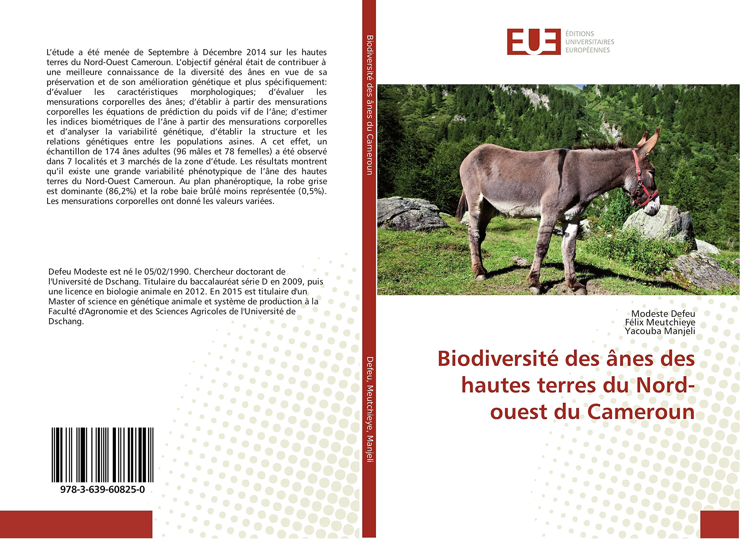 Biodiversité des ânes des hautes terres du Nord-ouest du Cameroun book