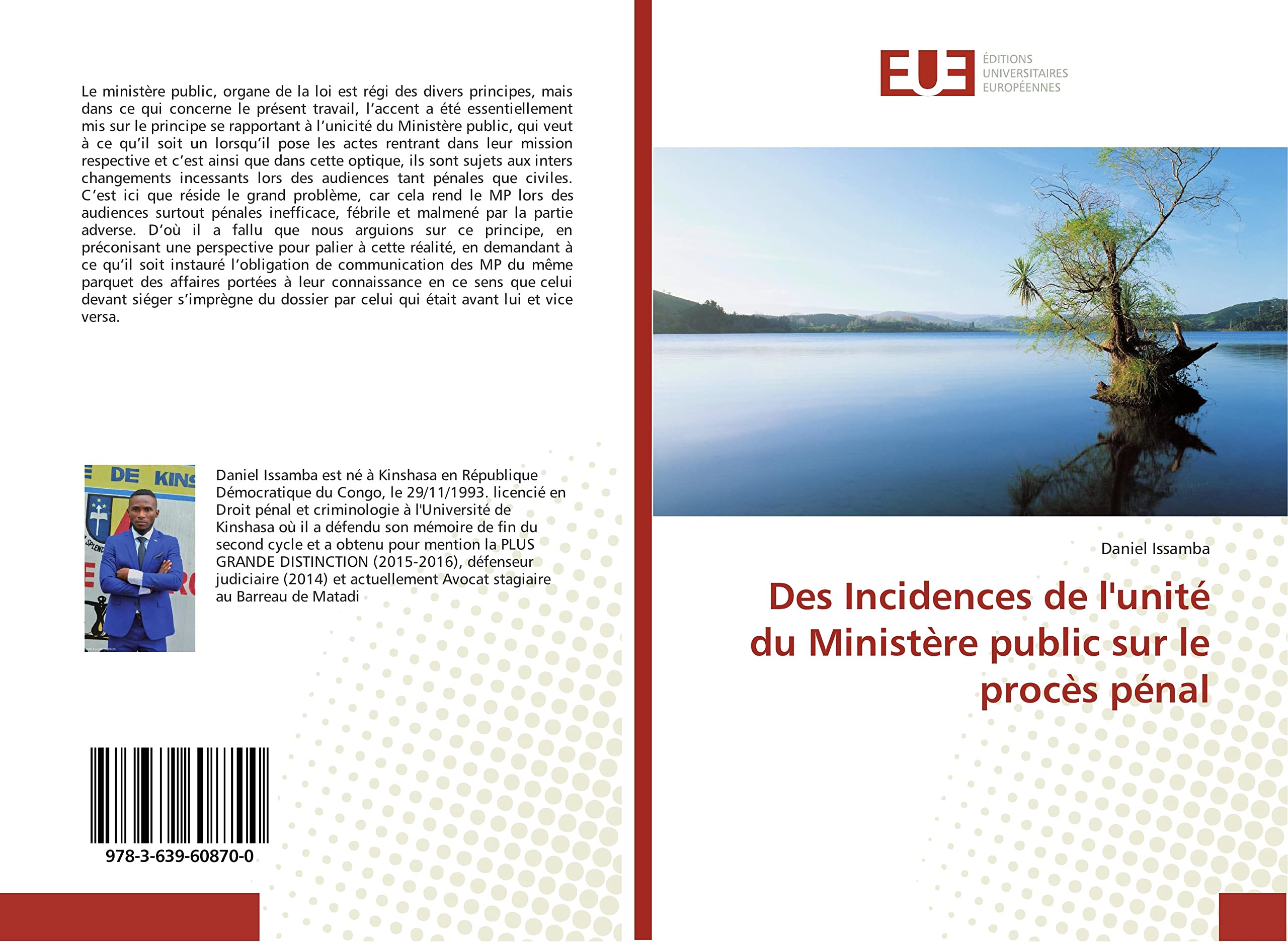 Des Incidences de l'unité du Ministère public sur le procès pénal book
