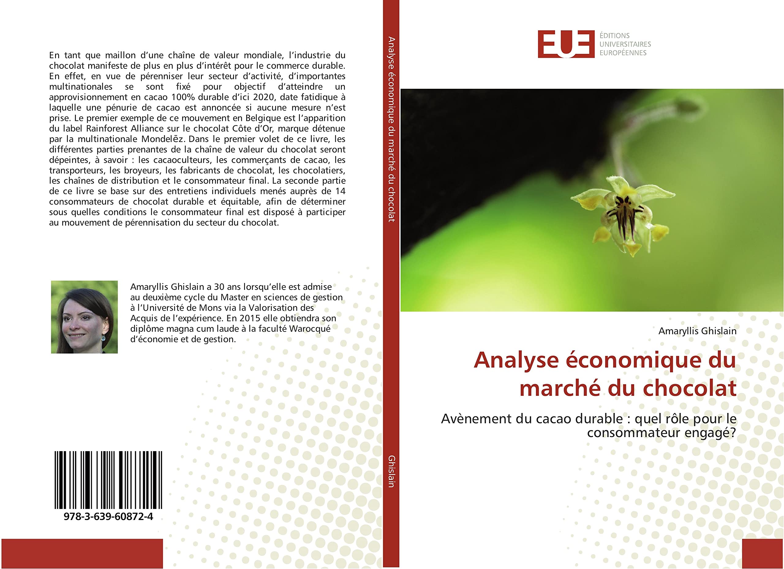 Analyse économique du marché du chocolat: Avènement du cacao durable : quel rôle pour le consommateur engagé? book