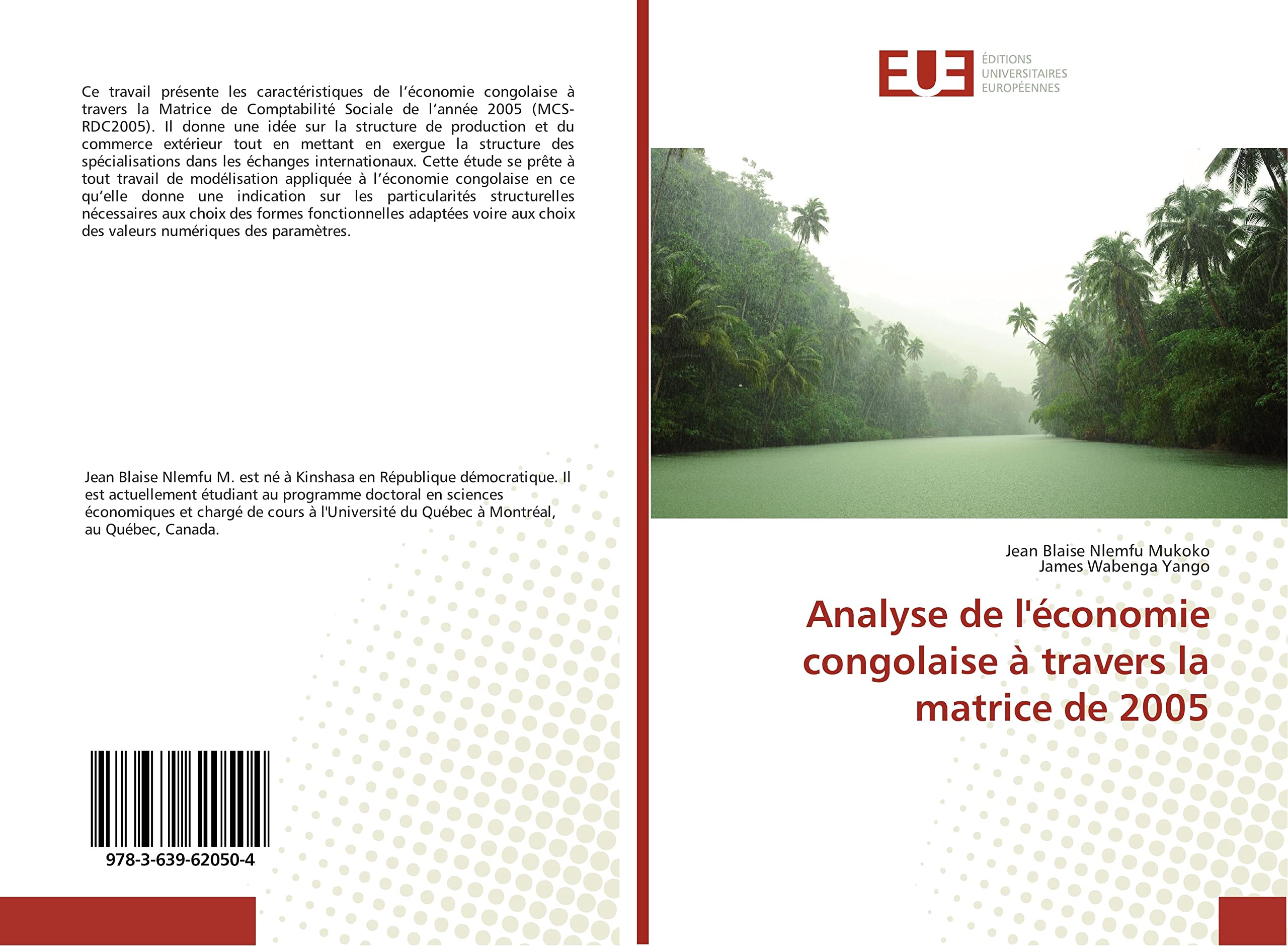 Analyse de l'économie congolaise à travers la matrice de 2005 book