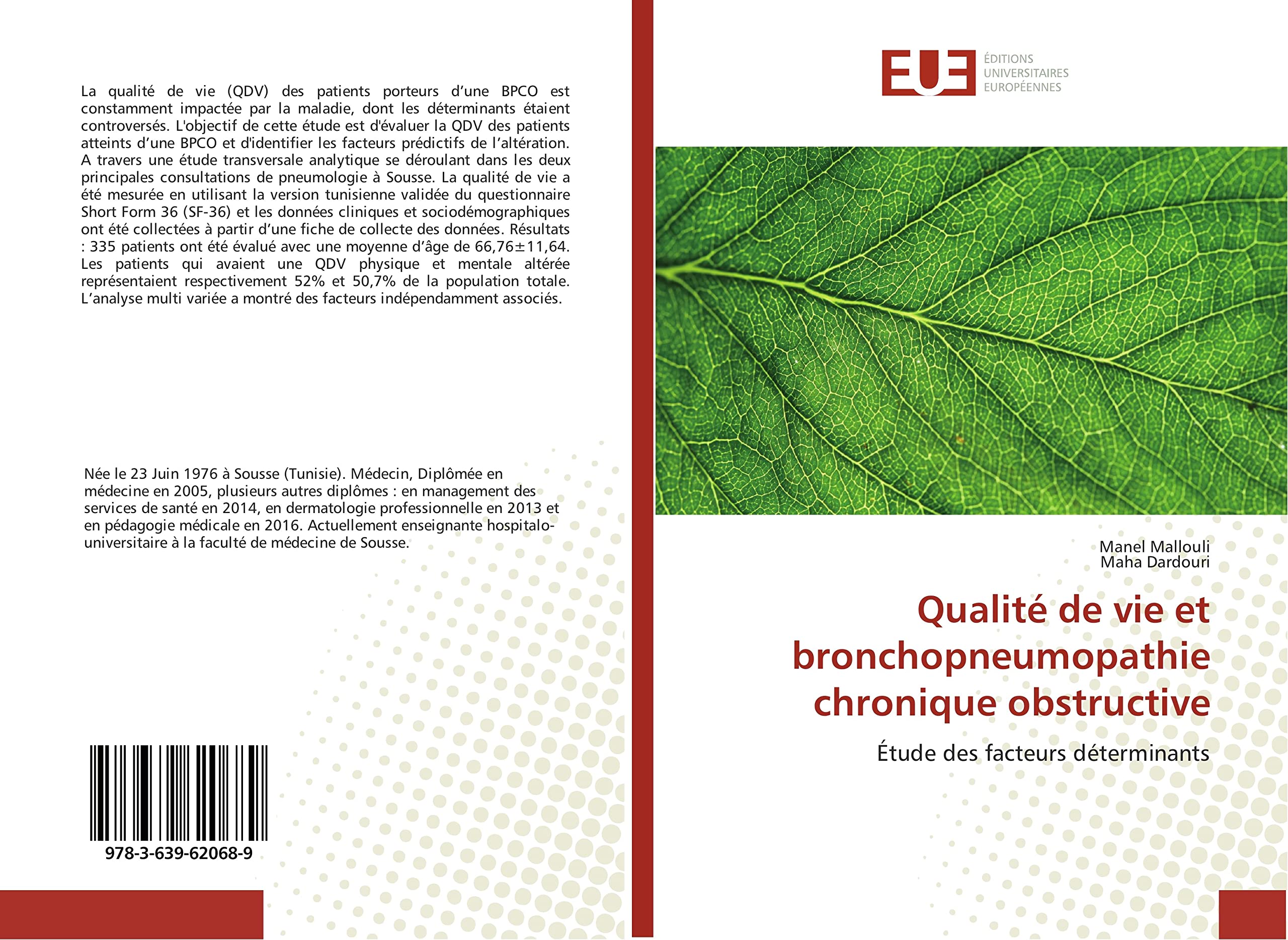 Qualité de vie et bronchopneumopathie chronique obstructive: Étude des facteurs déterminants book